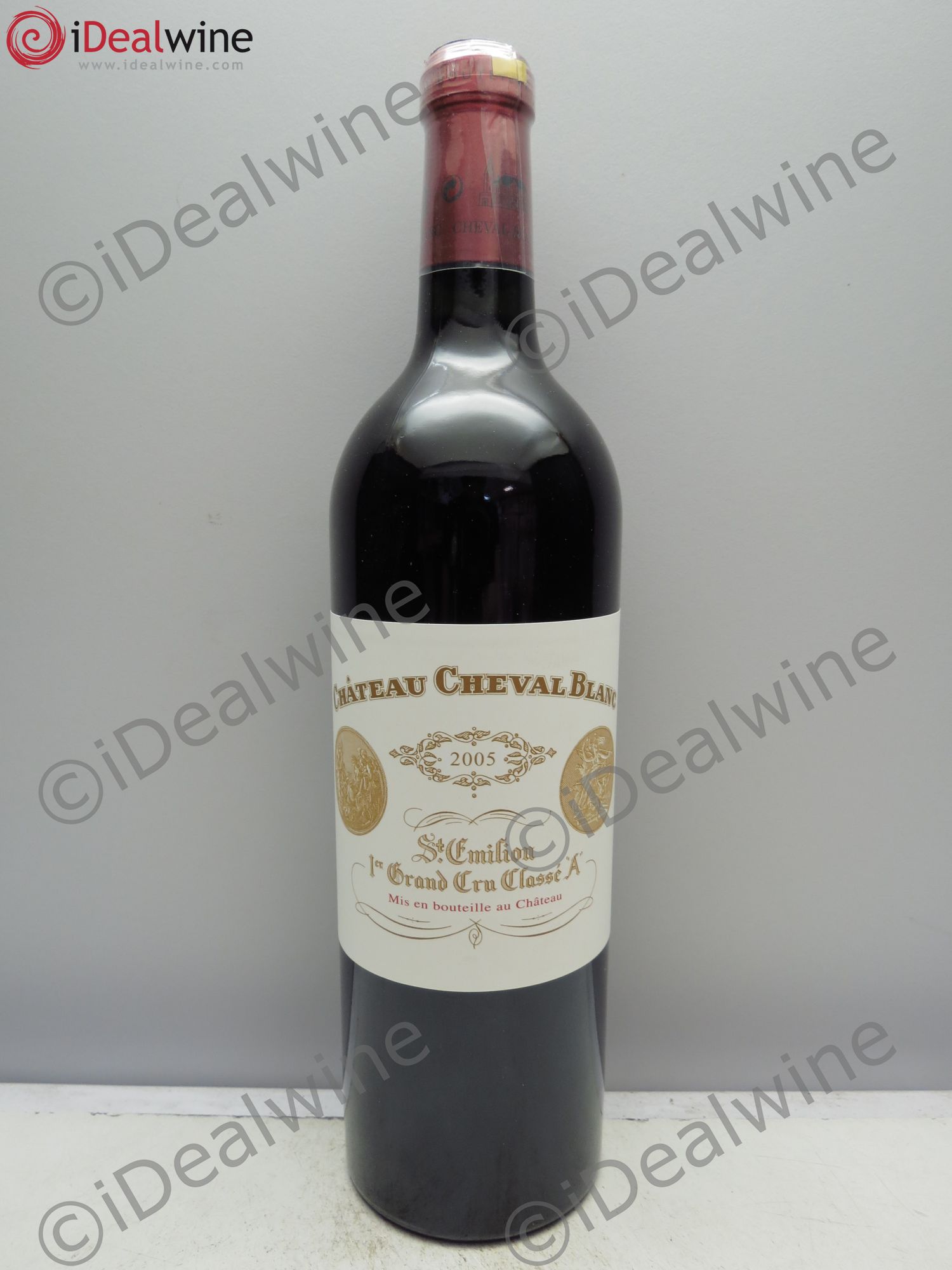 Château Cheval Blanc 1er Grand Cru Classé A 2005 - Lot de 1 bouteille - 0