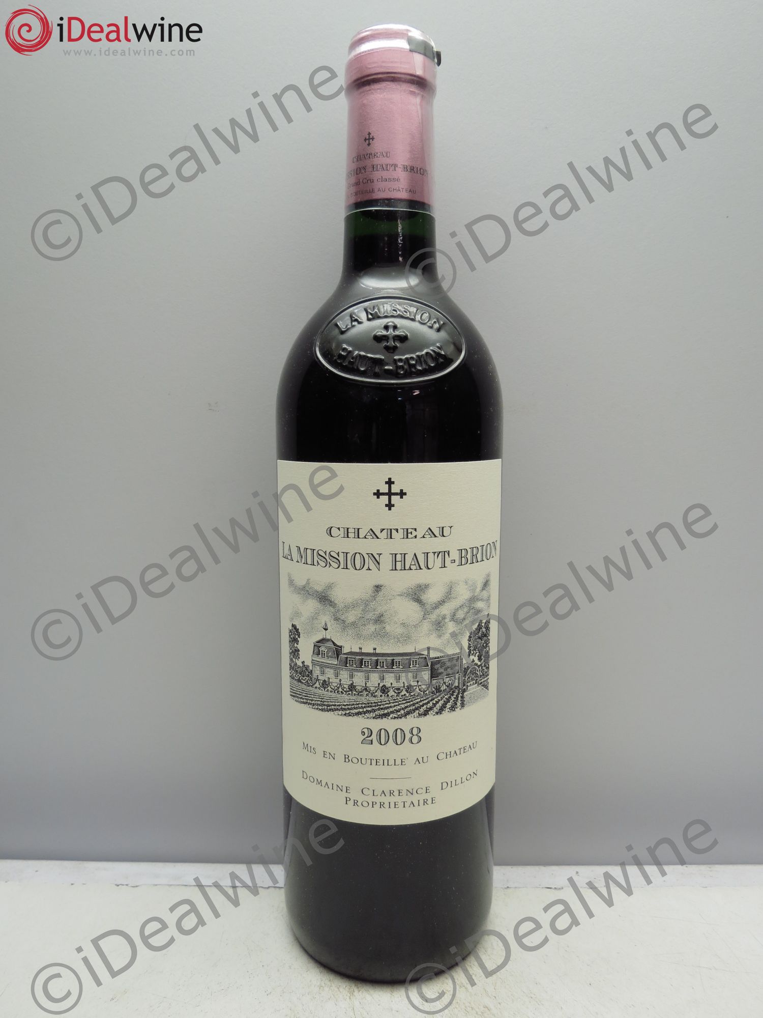 Château la Mission Haut-Brion Cru Classé de Graves 2008 - Lot de 1 bouteille - 0