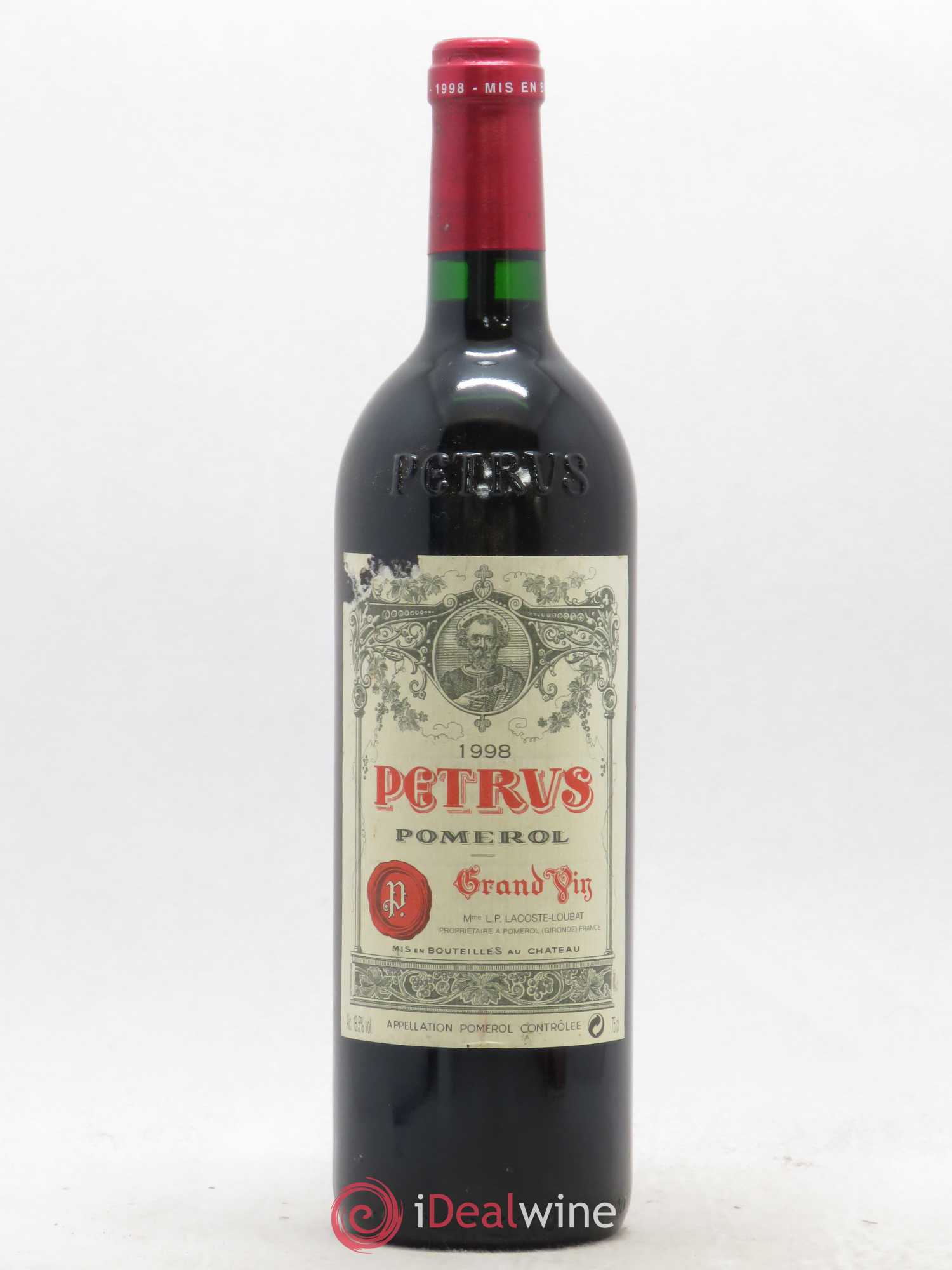 Petrus 1998 - Lot de 1 bouteille - 0