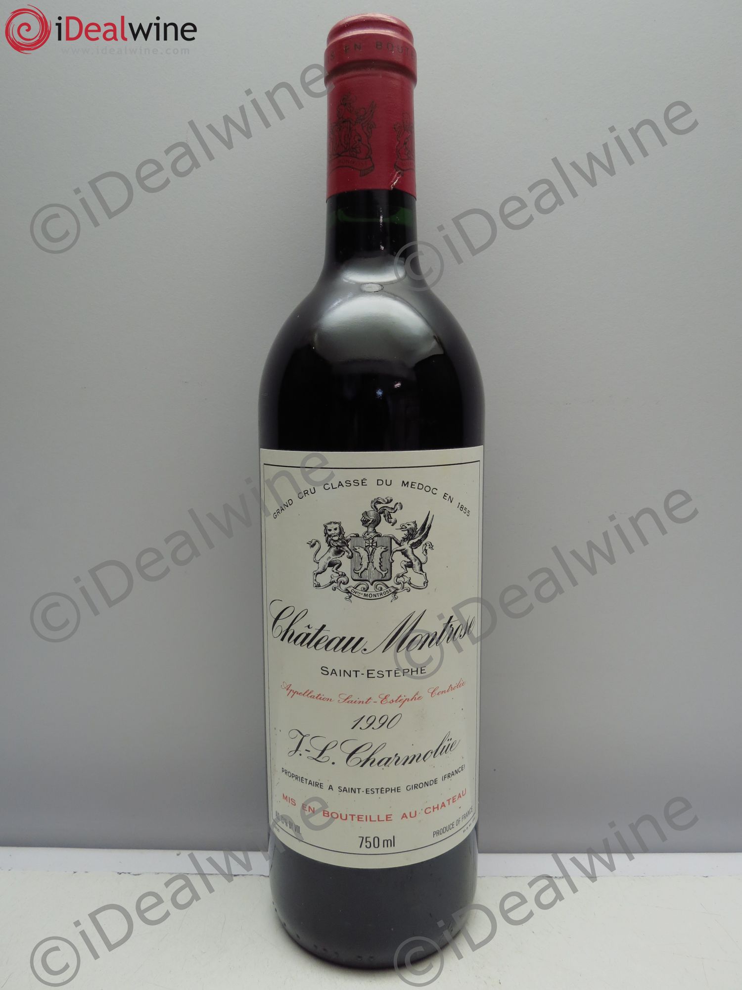 Château Montrose 2ème Grand Cru Classé 1990 - Lot de 1 bouteille - 0