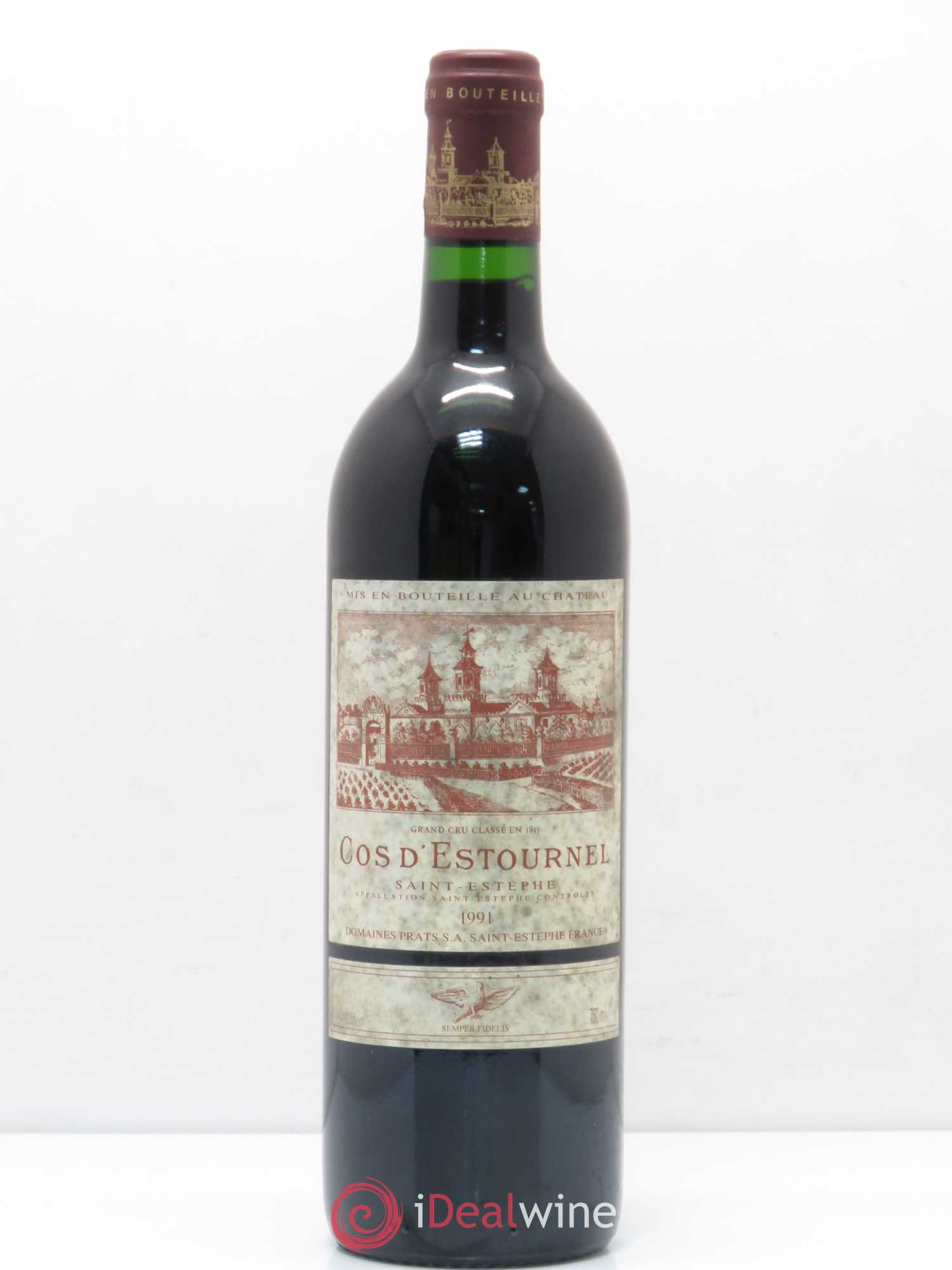 Cos d'Estournel 2ème Grand Cru Classé 1991 - Lot de 1 bouteille - 0