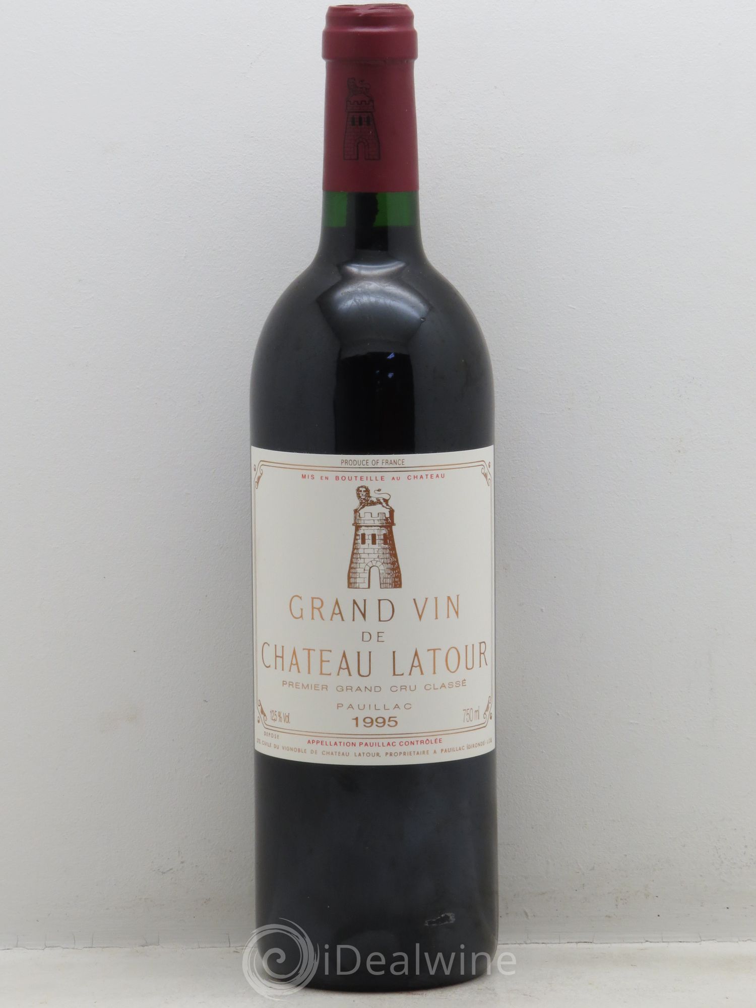 Château Latour 1er Grand Cru Classé 1995 - Lot de 1 bouteille - 0