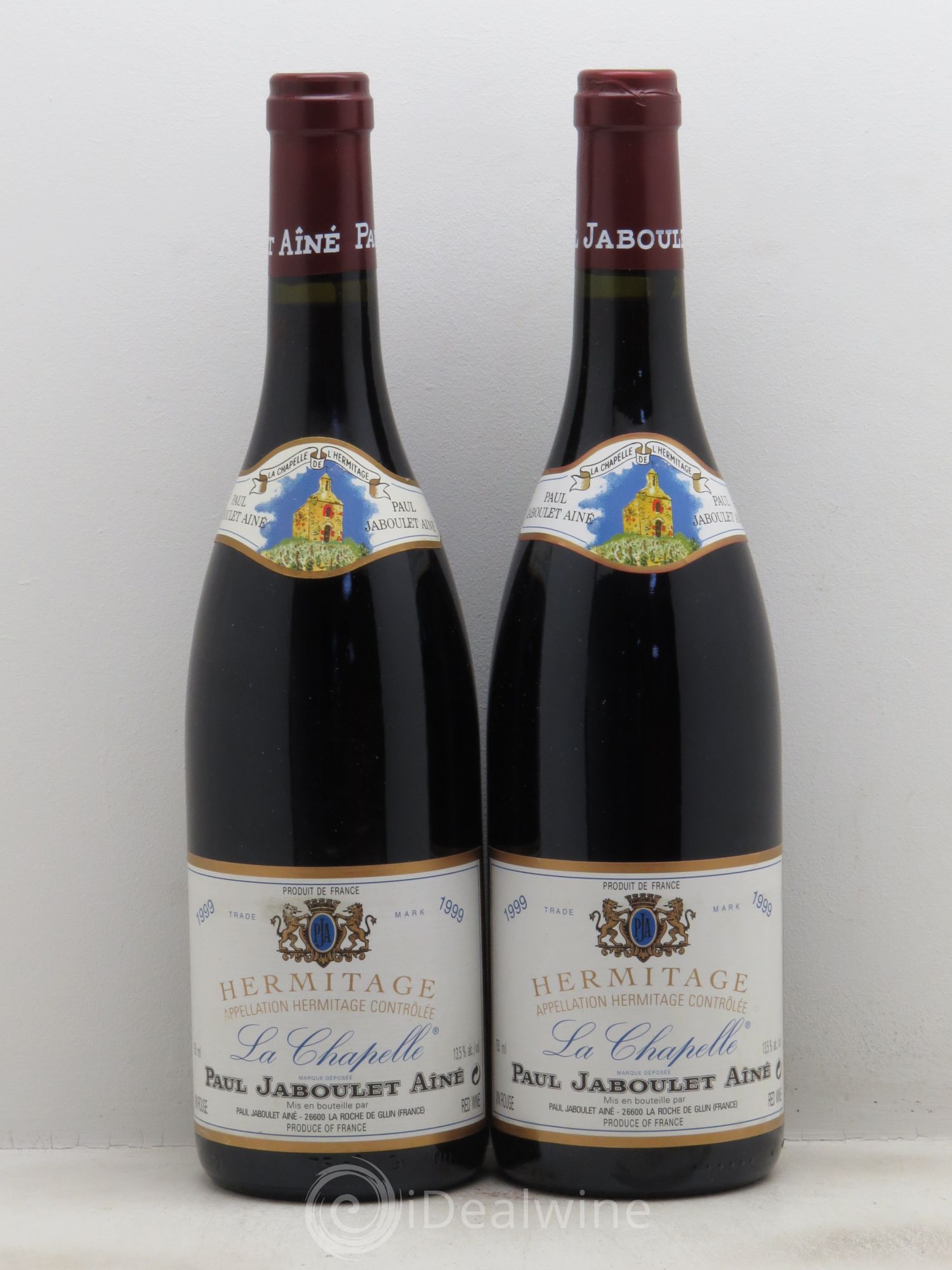 Hermitage La Chapelle Paul Jaboulet Ainé 1999 - Lot de 2 bouteilles - 0