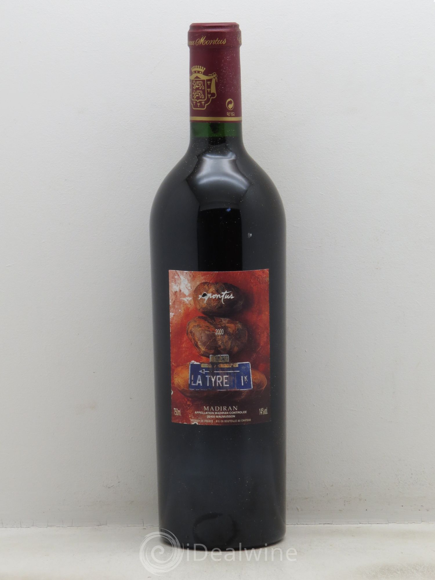 Madiran Château Montus-La Tyre Alain Brumont 2000 - Lot de 1 bouteille - 0