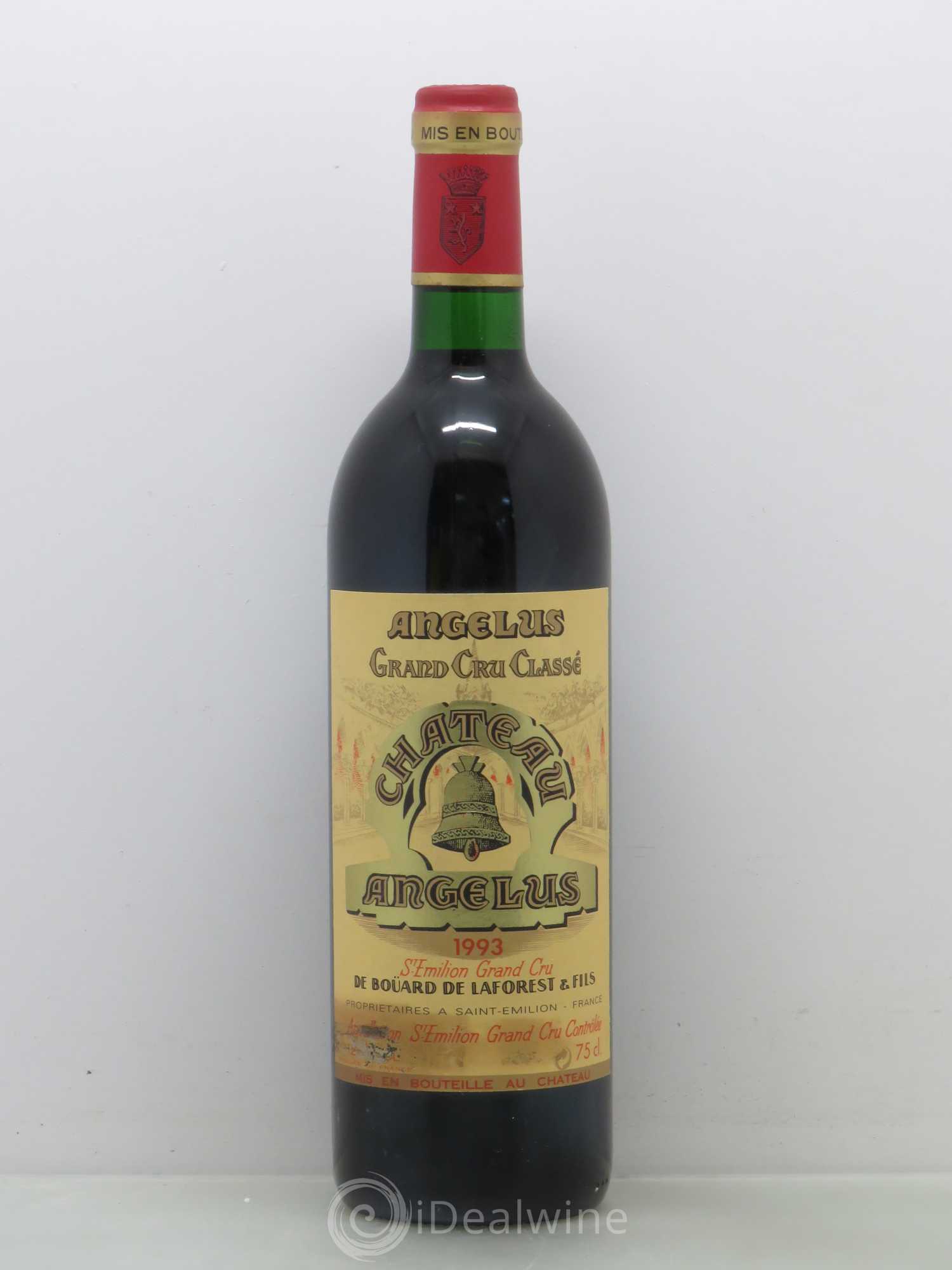 Château Angélus 1er Grand Cru Classé A 1993 - Lot de 1 bouteille - 0