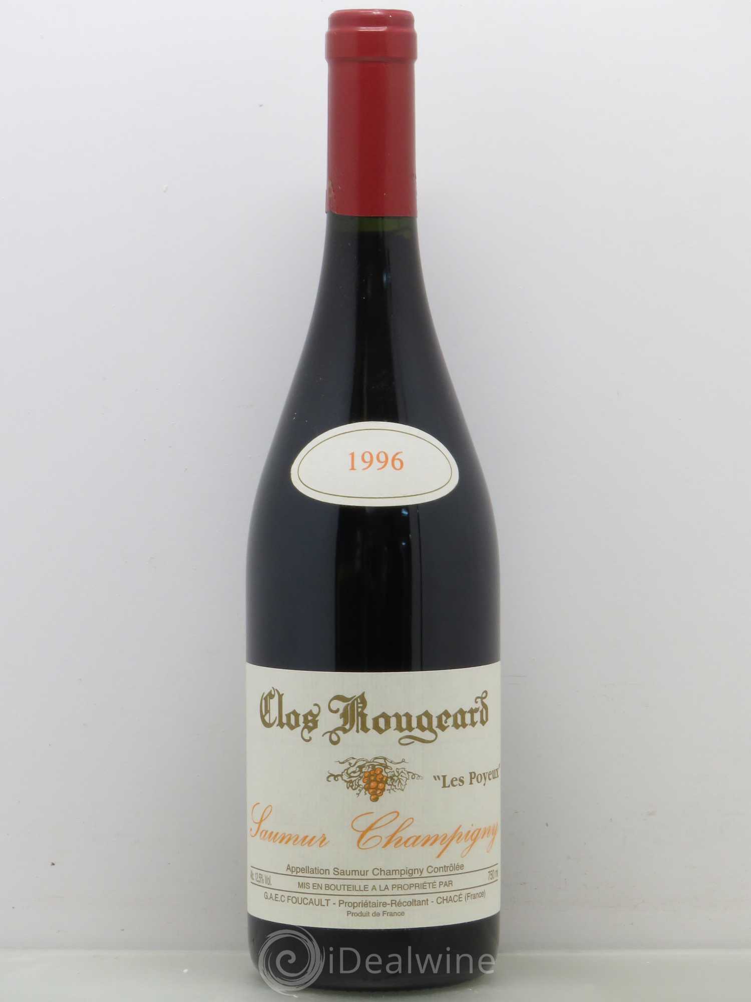 Saumur-Champigny Les Poyeux Clos Rougeard 1996 - Lot de 1 bouteille - 0
