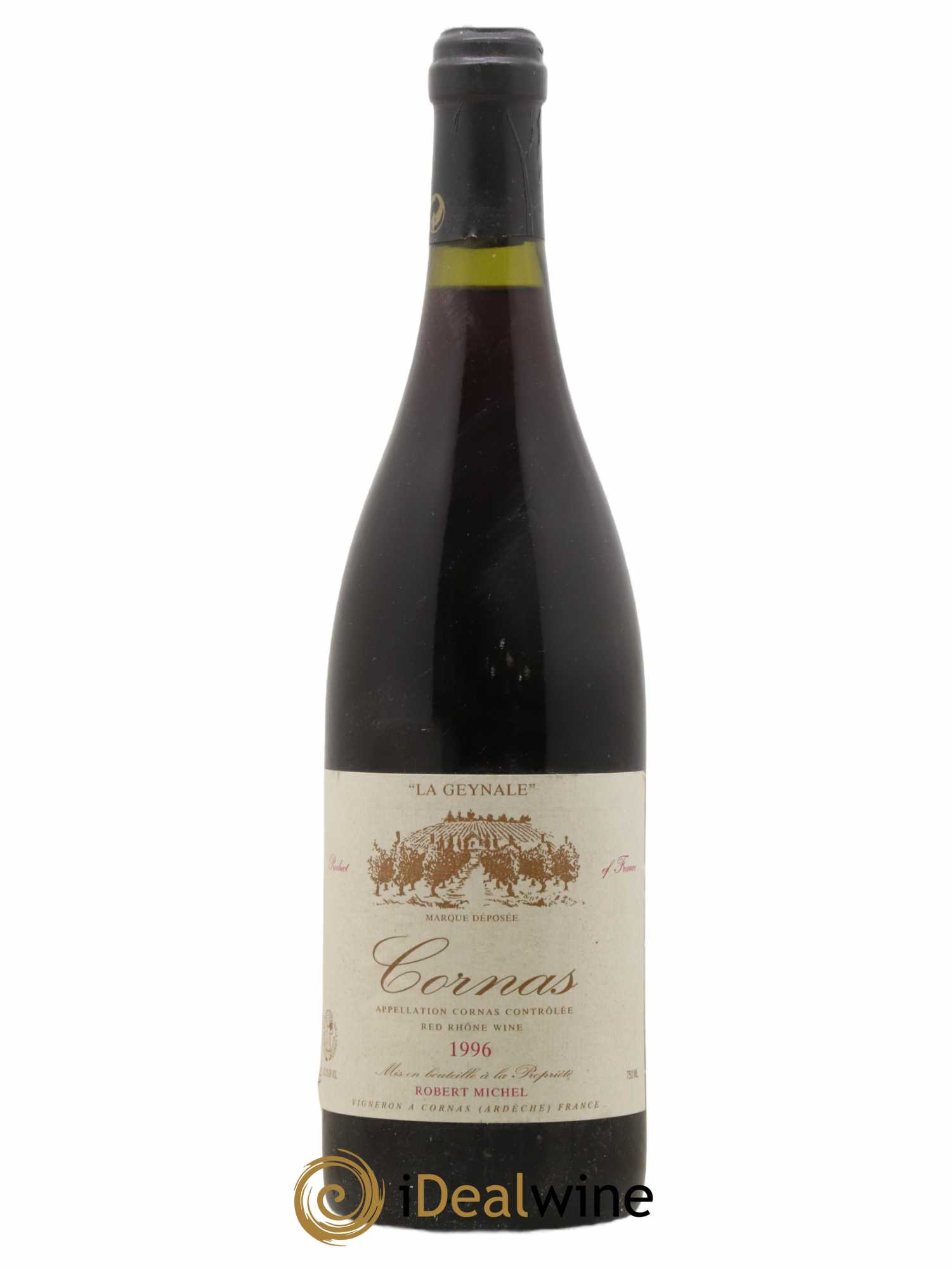 Cornas La Geynale Robert Michel 1996 - Lot de 1 bouteille - 0
