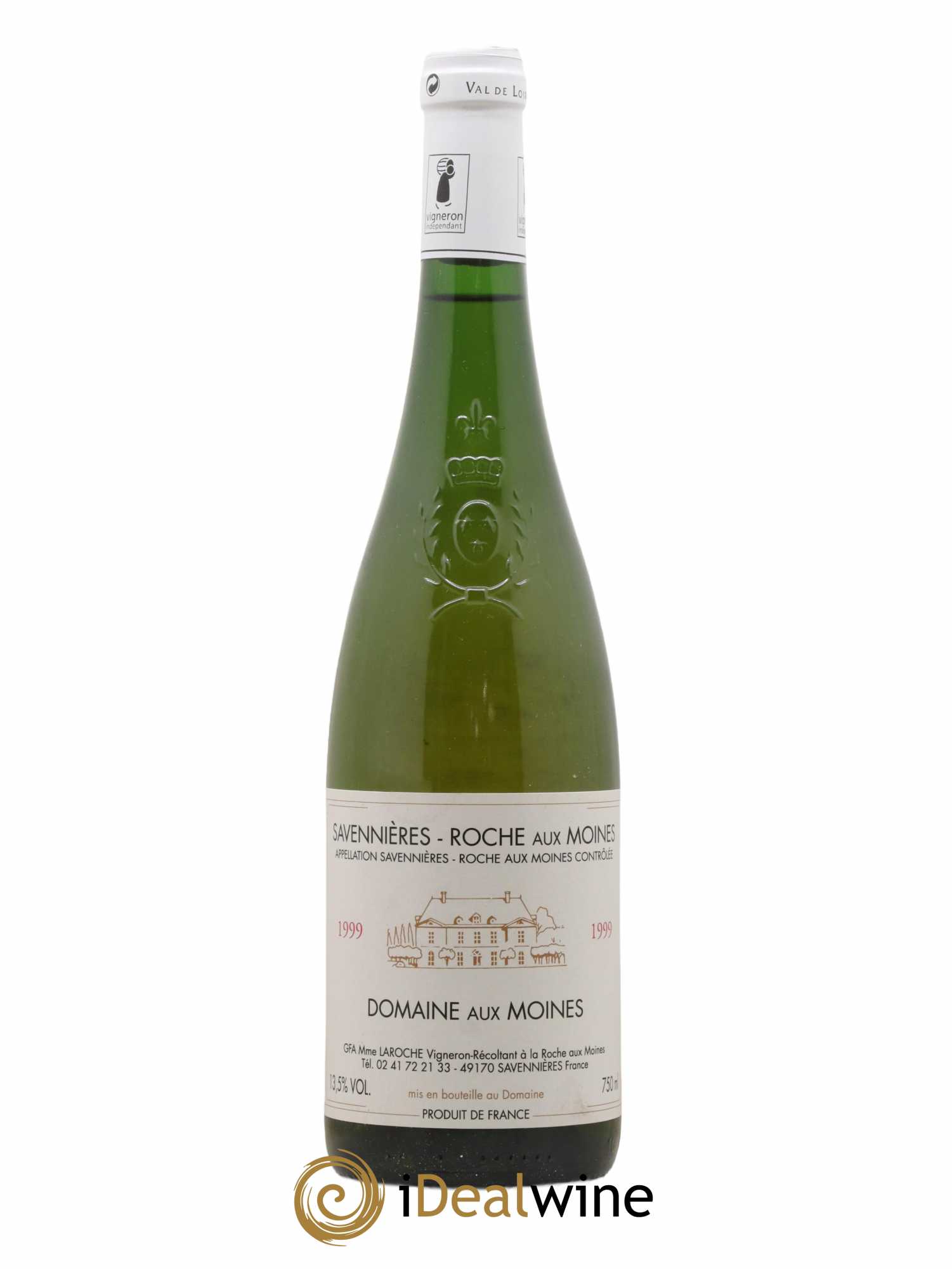 Savennières Roche aux Moines Domaine aux Moines 1999 - Lot de 1 bouteille - 0