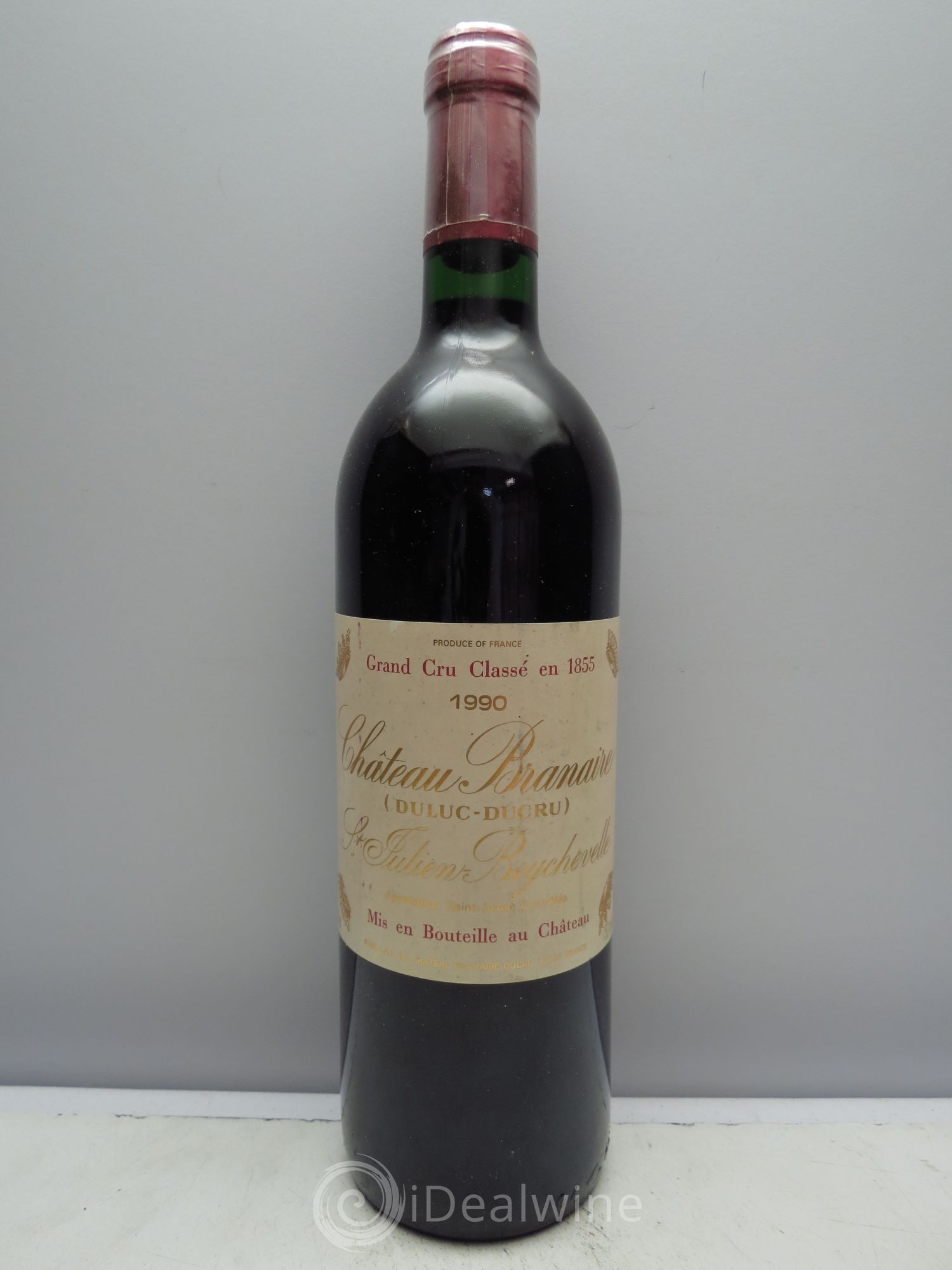 Château Branaire Ducru 4ème Grand Cru Classé 1990 - Lot de 1 bouteille - 0