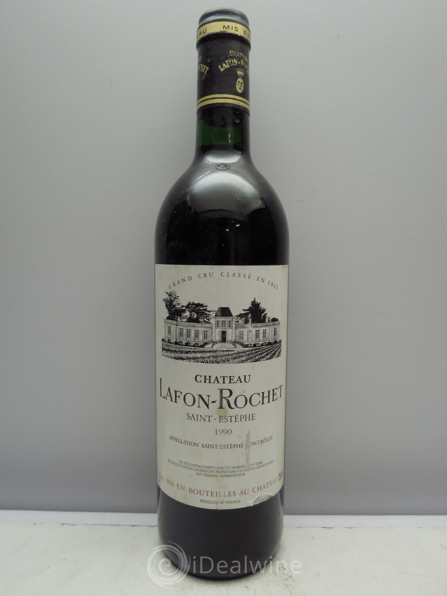 Château Lafon Rochet 4ème Grand Cru Classé 1990 - Lot de 1 bouteille - 0