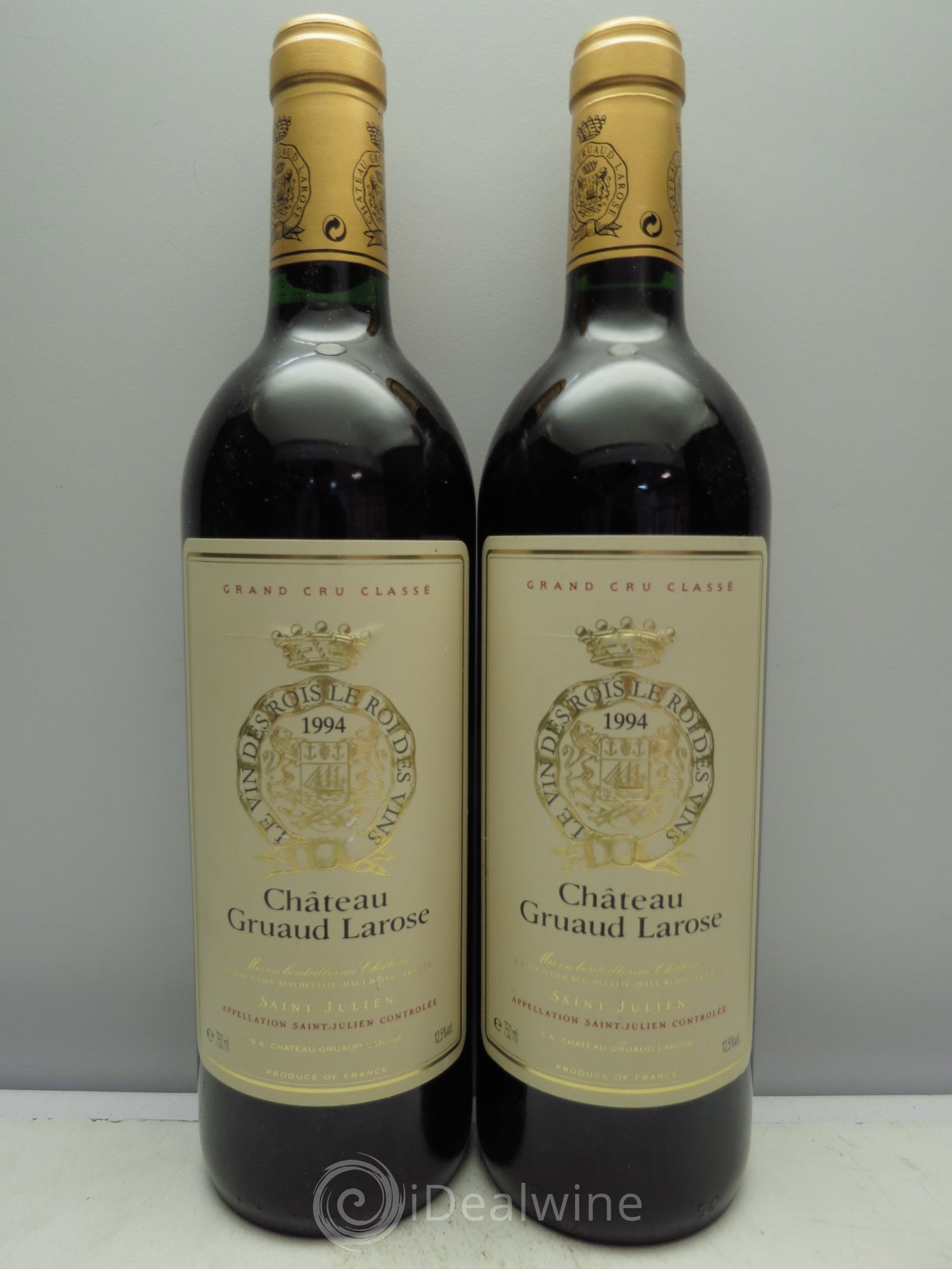 Château Gruaud Larose 2ème Grand Cru Classé 1994 - Lot de 2 bouteilles - 0