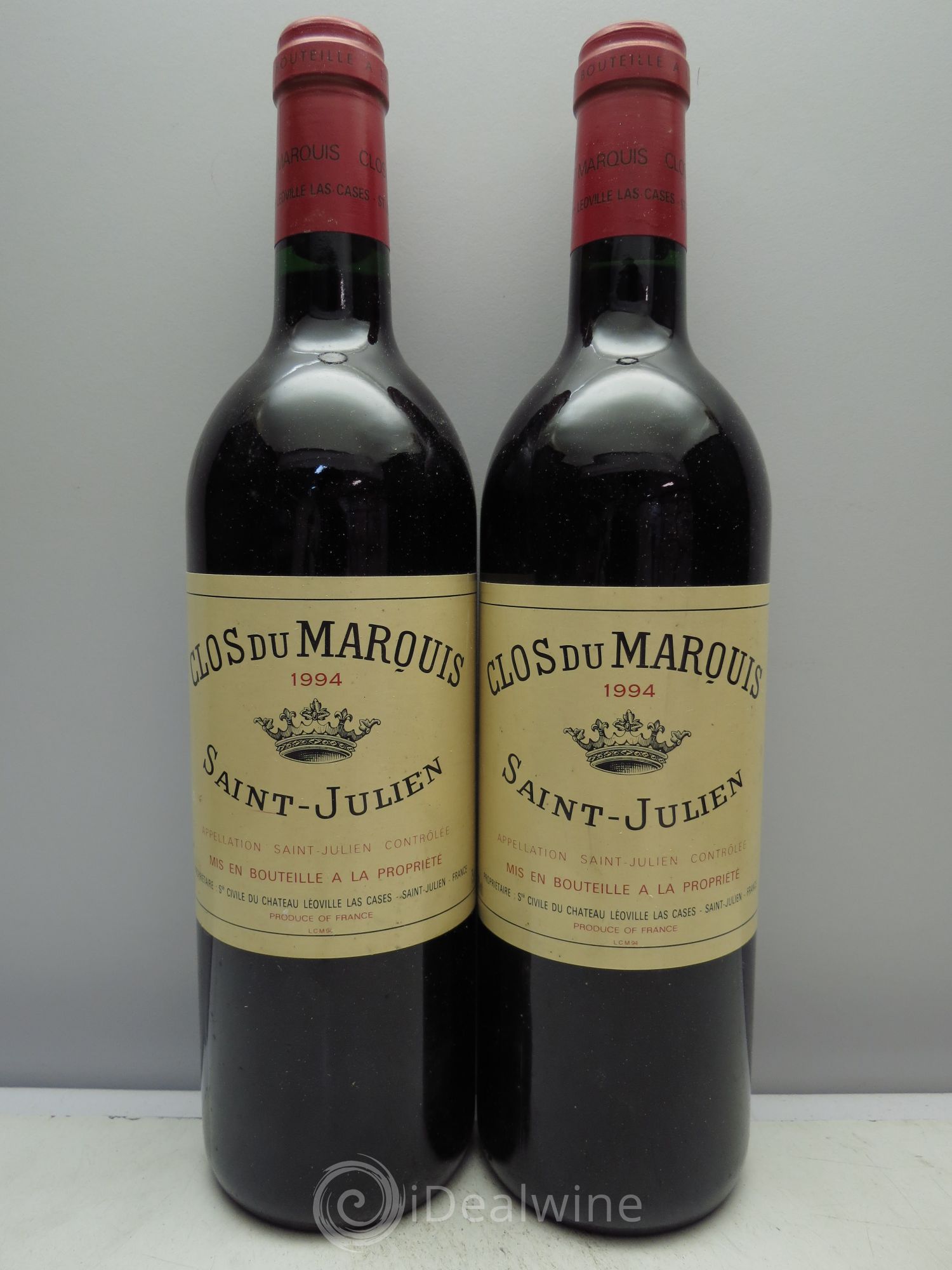Clos du Marquis 1994 - Lot de 2 bouteilles - 0