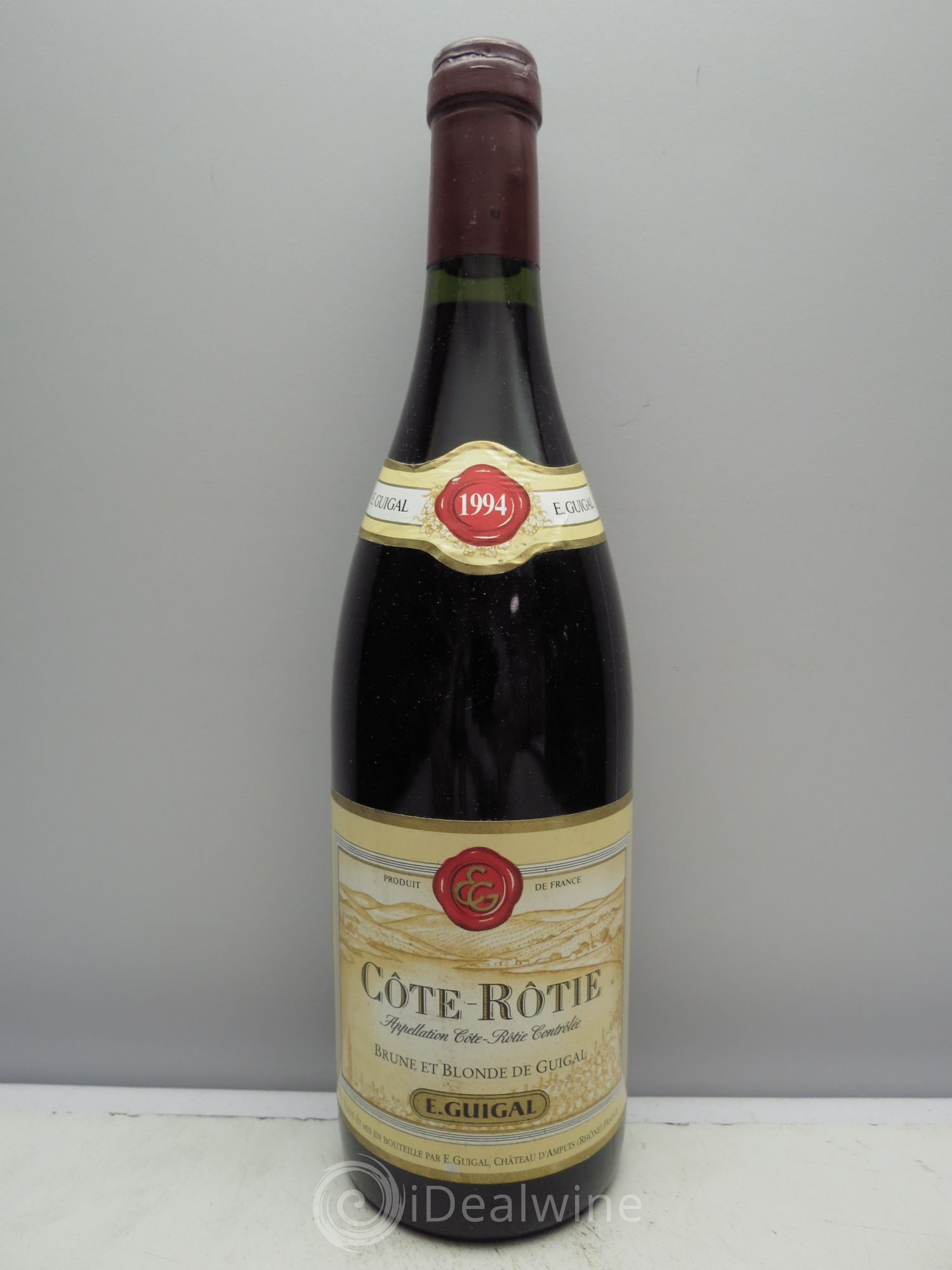 Côte-Rôtie Côtes Brune et Blonde Guigal 1994 - Lot de 1 bouteille - 0