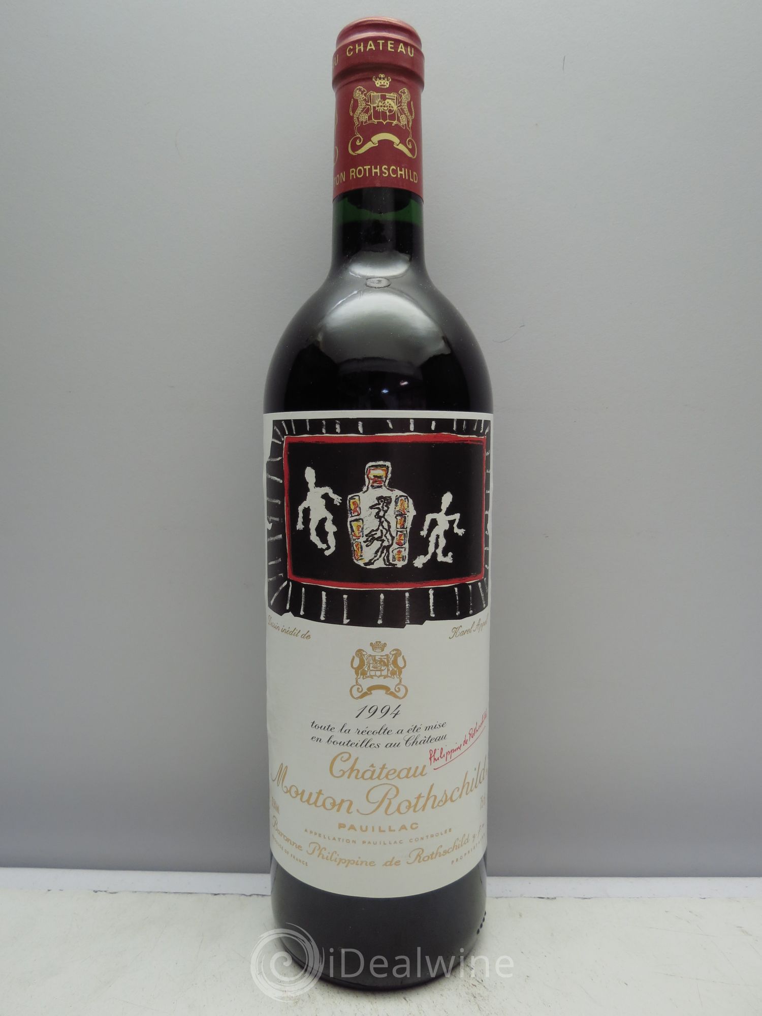 Château Mouton Rothschild 1er Grand Cru Classé 1994 - Lot de 1 bouteille - 0