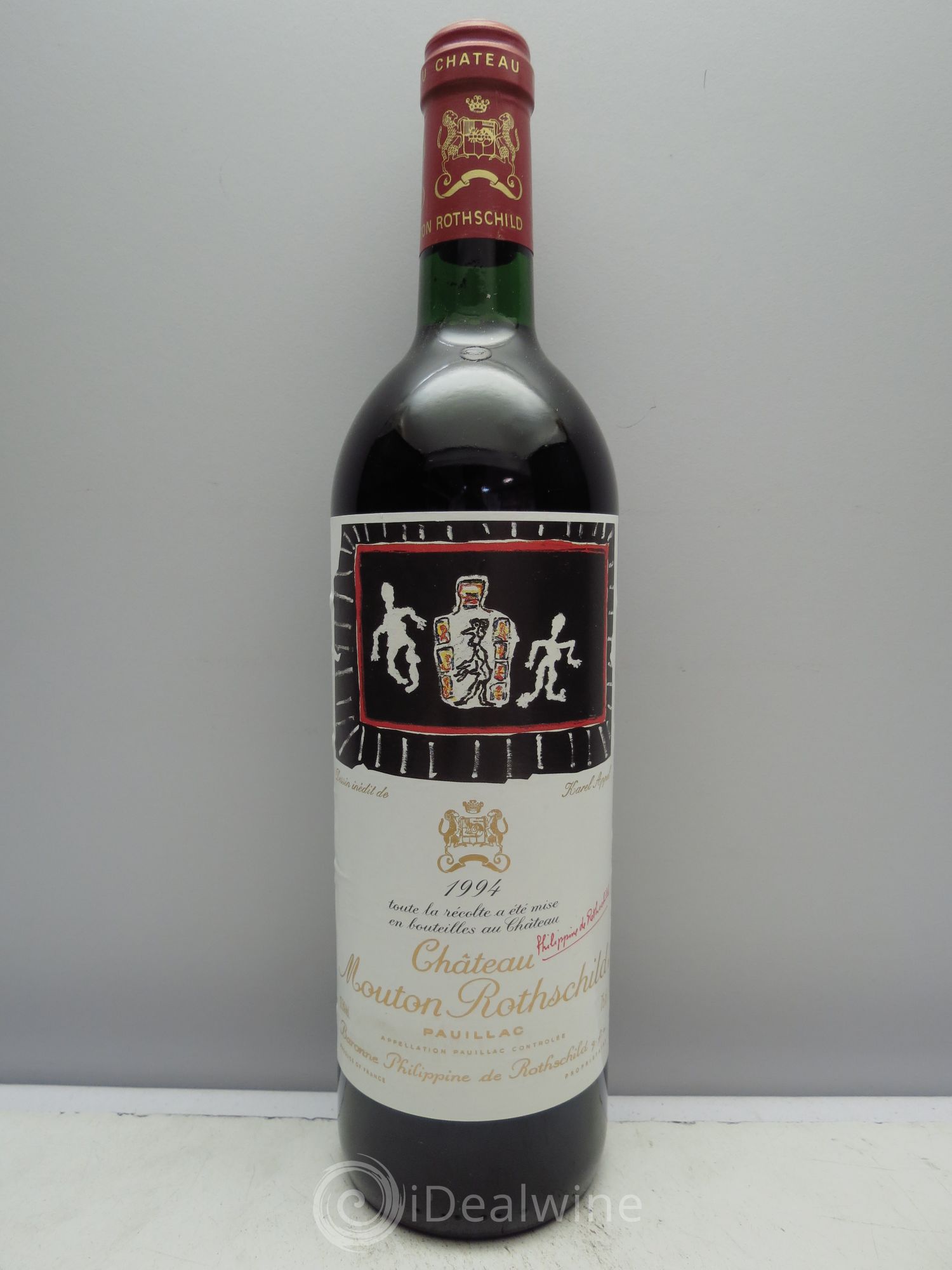 Château Mouton Rothschild 1er Grand Cru Classé 1994 - Lot de 1 bouteille - 0
