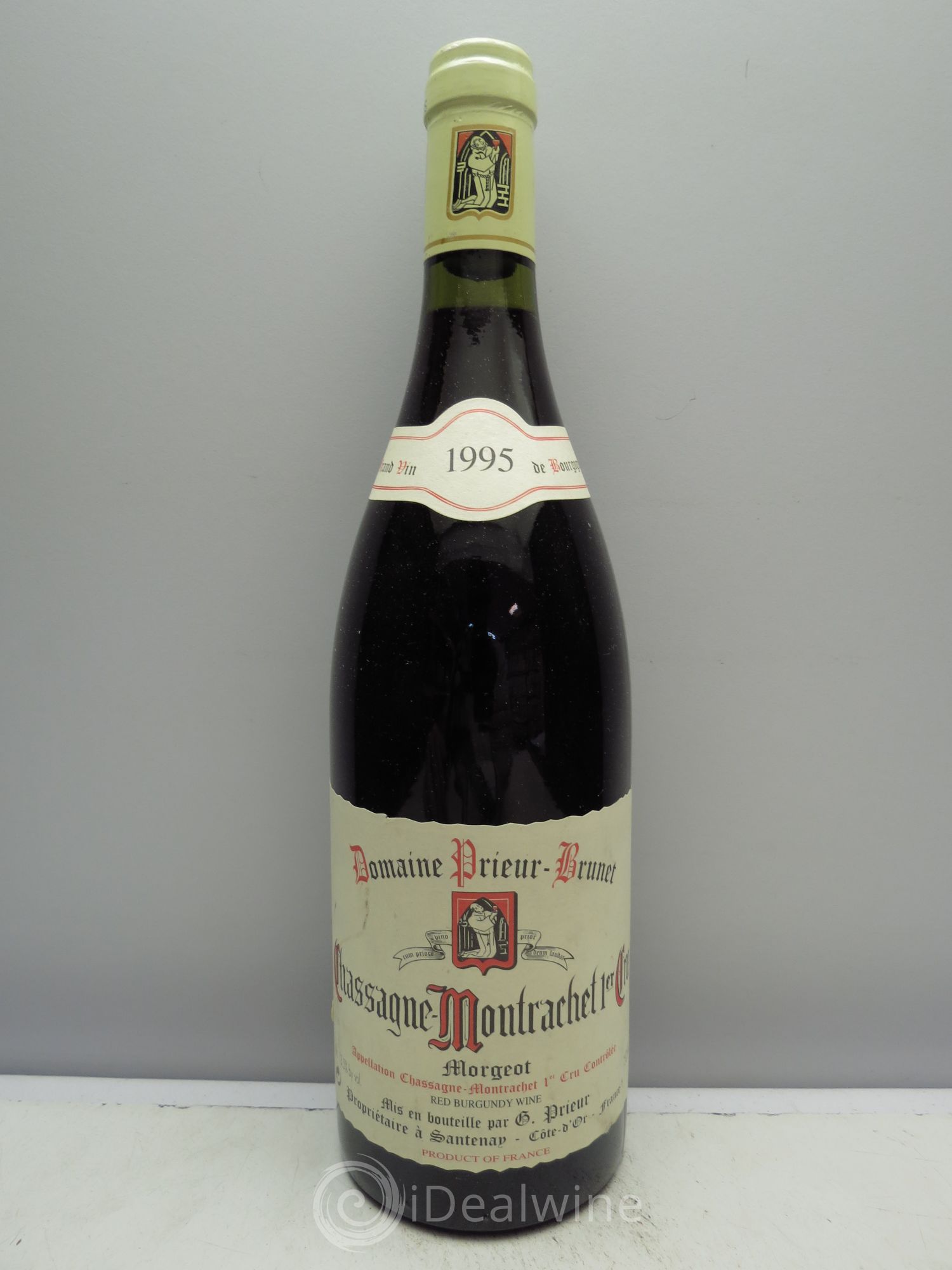 Chassagne-Montrachet 1er Cru 1995 - Lot de 1 bouteille - 0