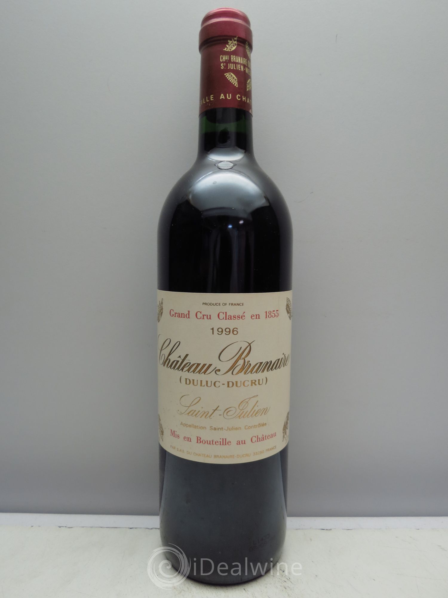 Château Branaire Ducru 4ème Grand Cru Classé 1996 - Lotto di 6 bottiglie - 0