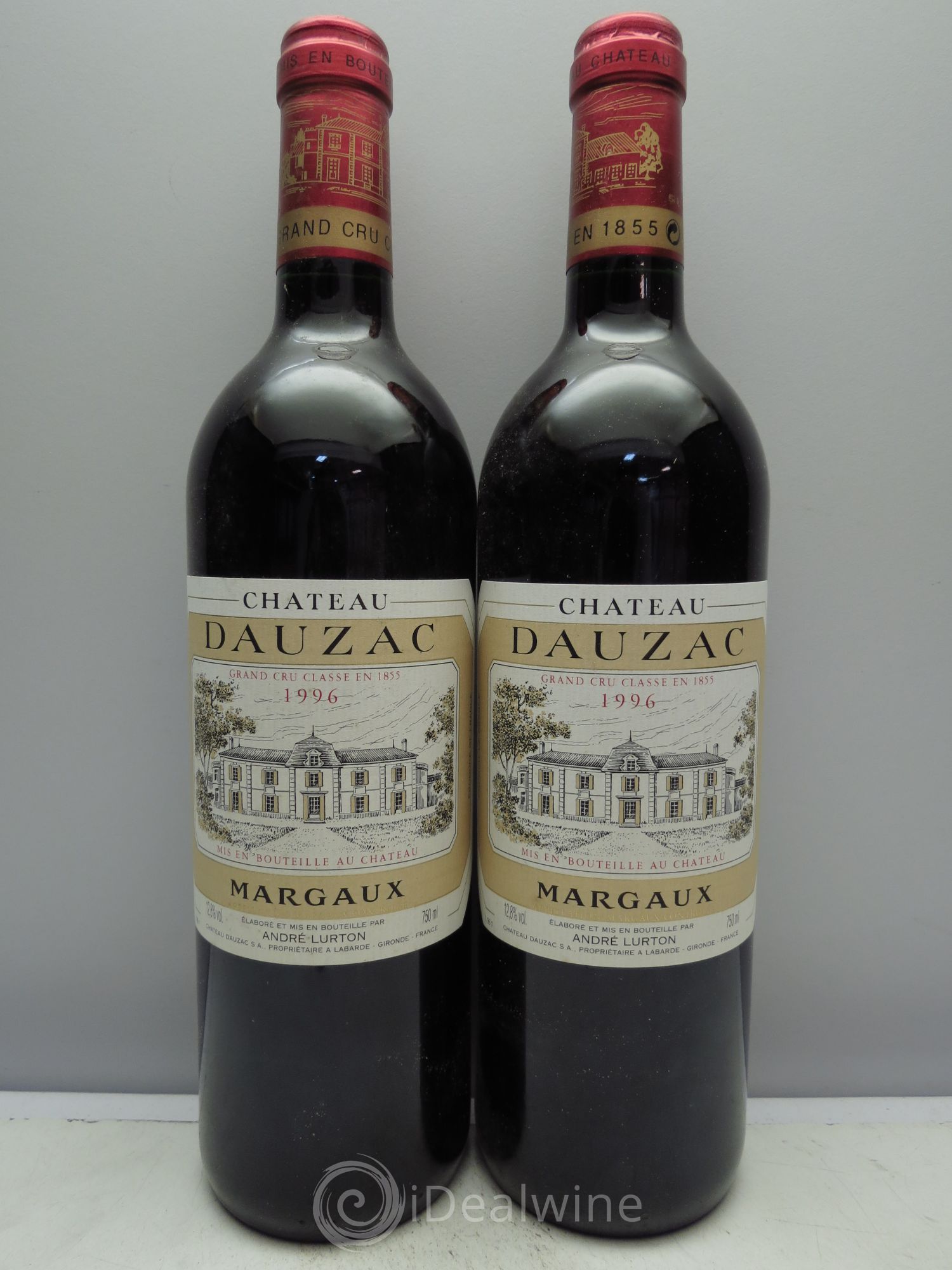 Château Dauzac 5ème Grand Cru Classé 1996 - Lot de 2 bouteilles - 0