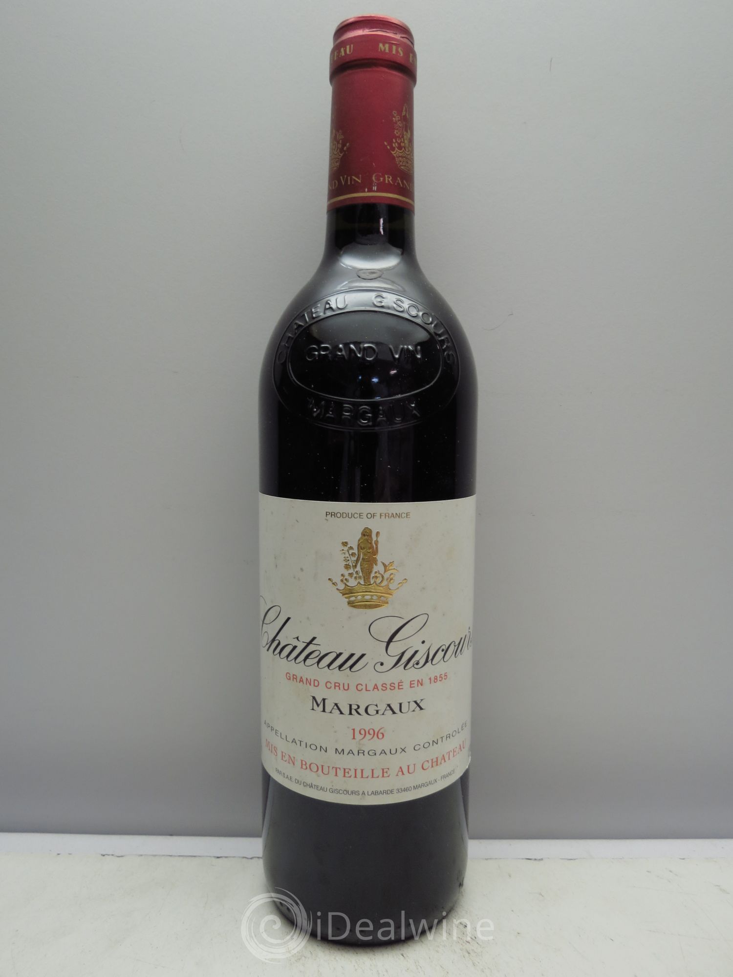 Château Giscours 3ème Grand Cru Classé 1996 - Lot de 1 bouteille - 0