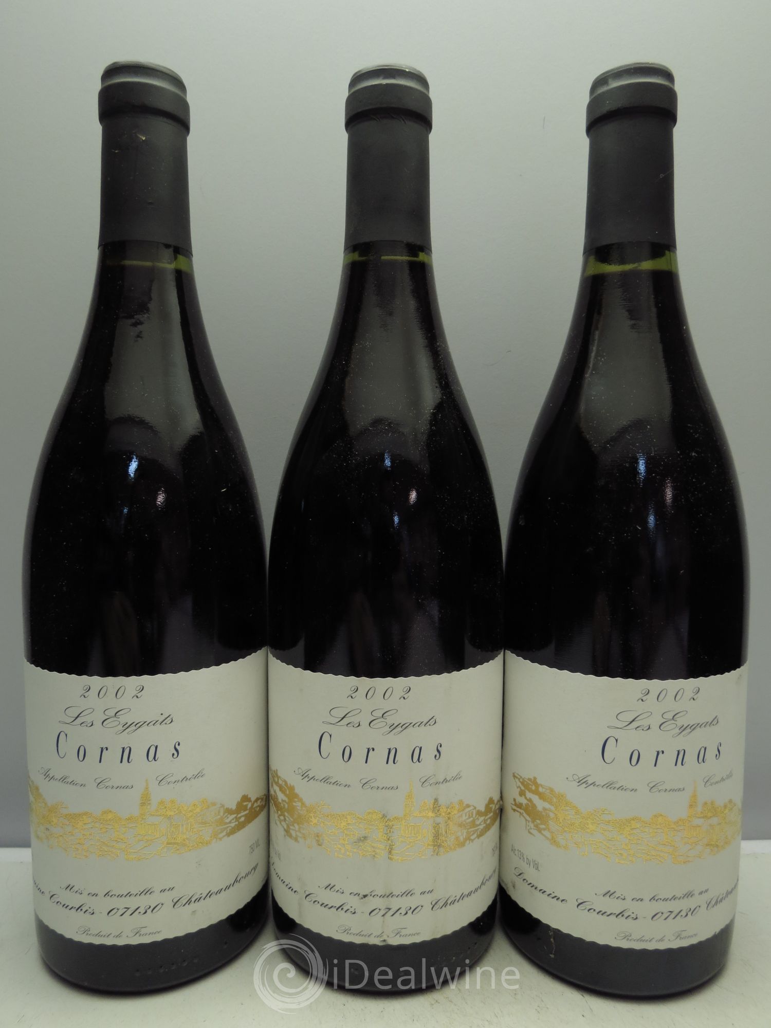 Cornas Les Eygats 2002 - Posten von 3 Flaschen - 0