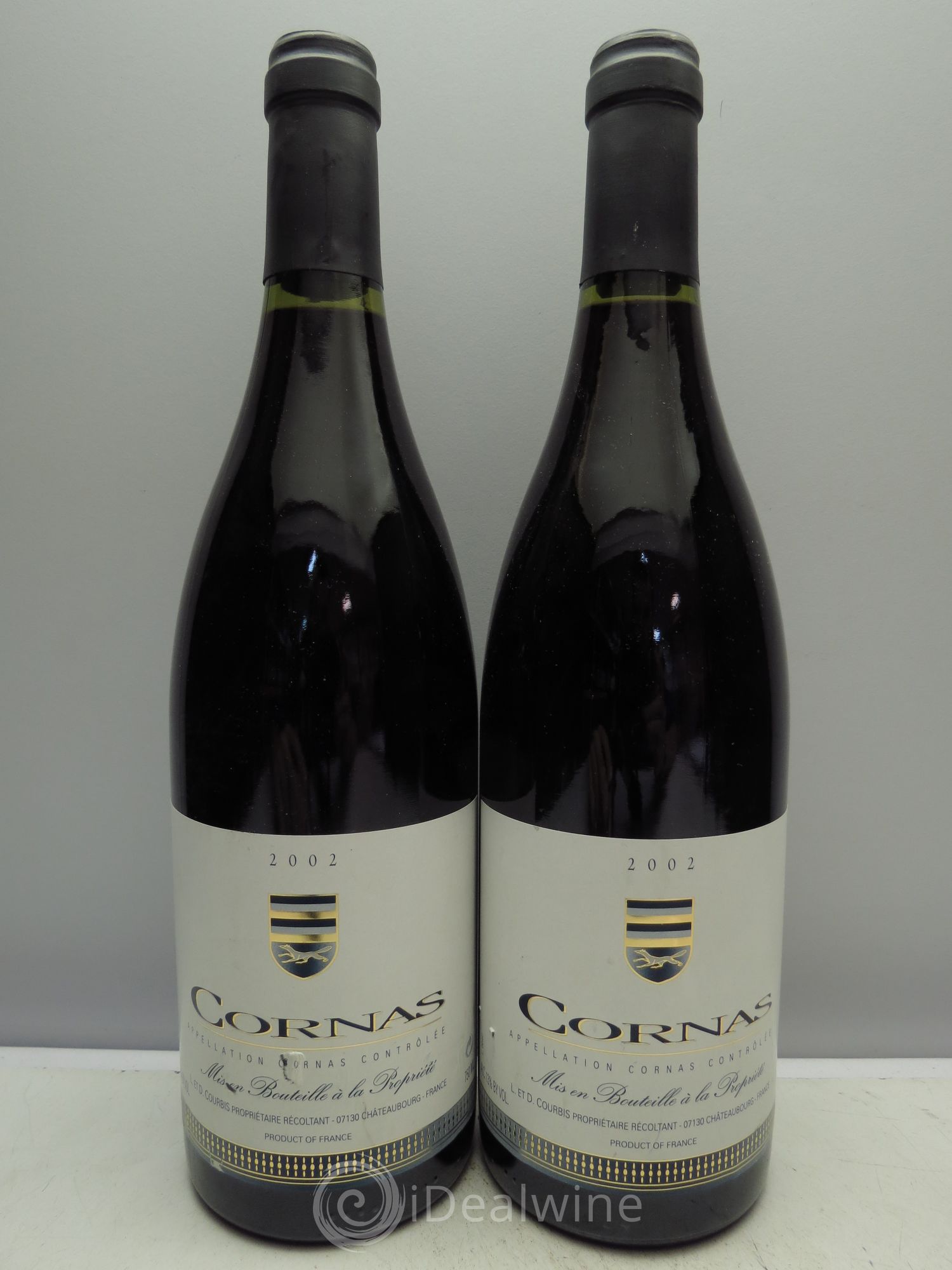 Cornas 2002 - Lot de 2 bouteilles - 0