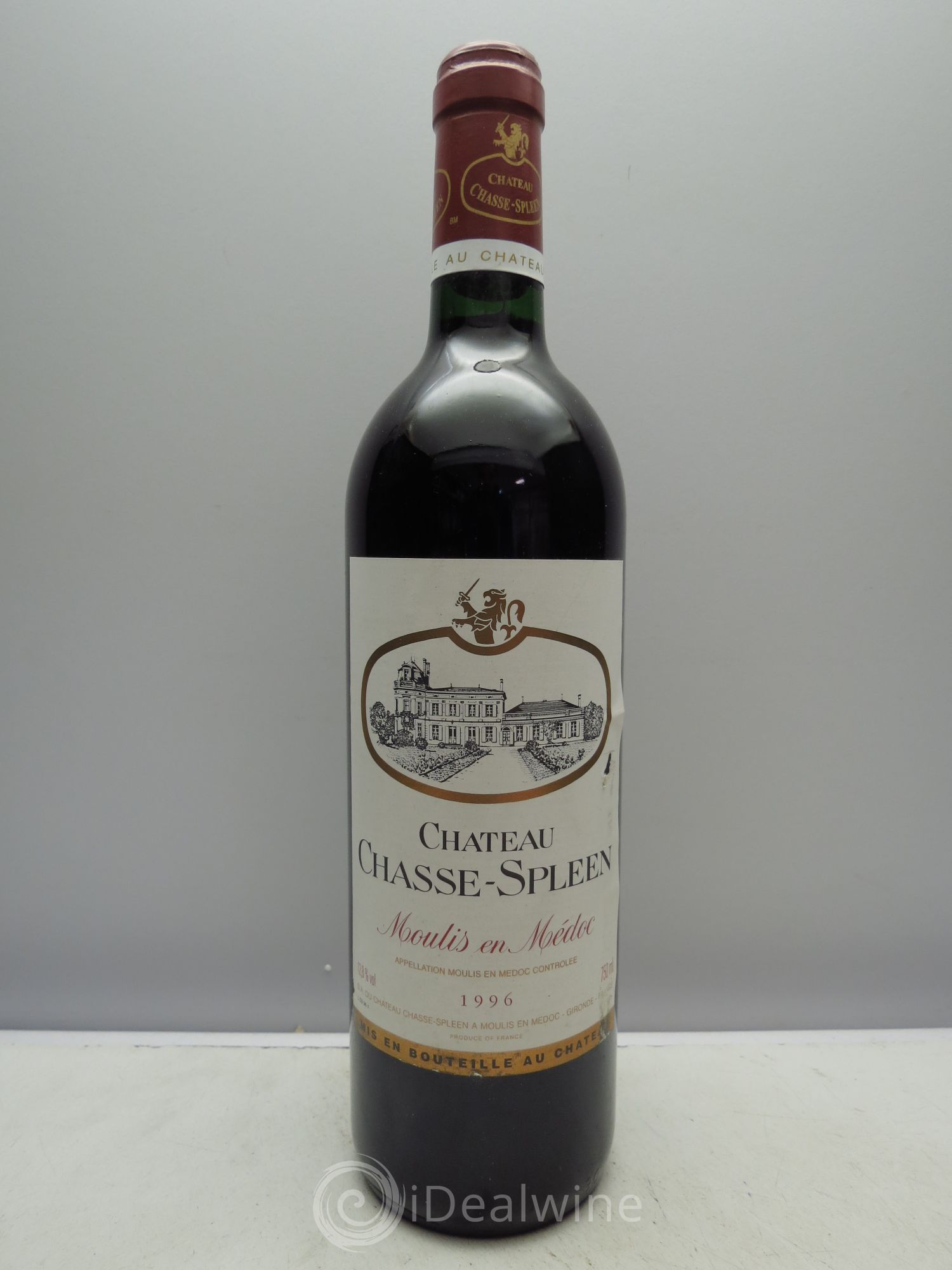Château Chasse Spleen 1996 - Lot de 1 bouteille - 0