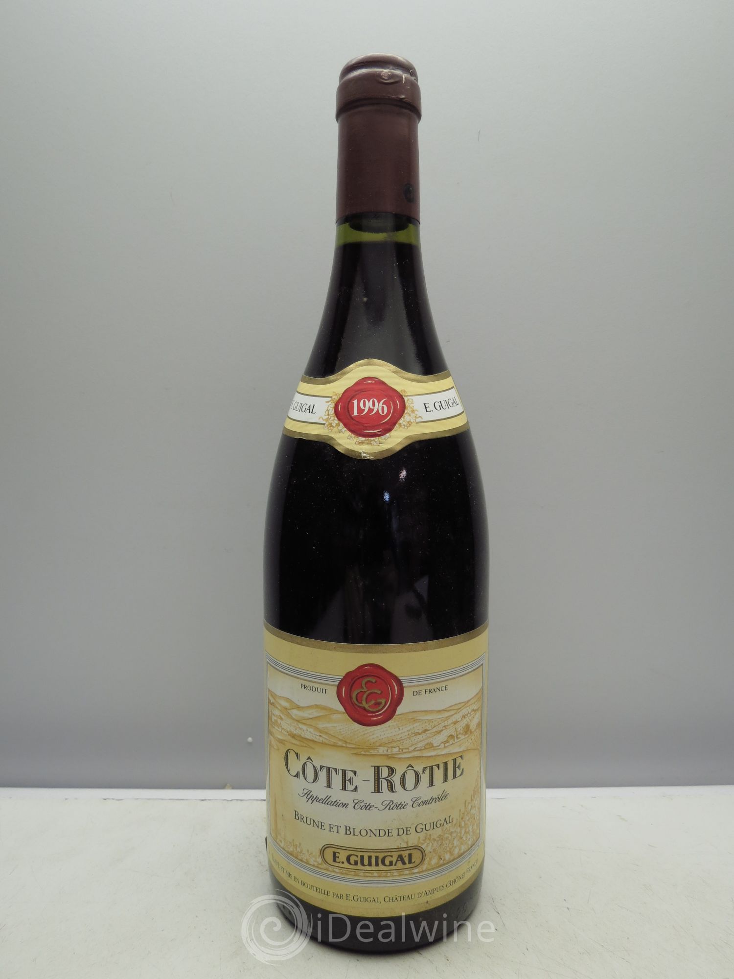 Côte-Rôtie Côtes Brune et Blonde Guigal 1996 - Lot de 1 bouteille - 0