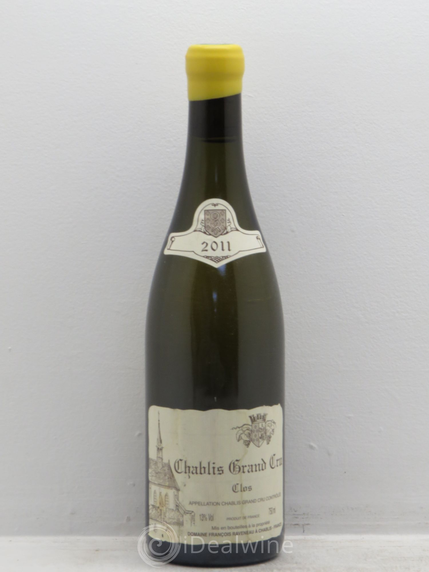 Chablis Grand Cru Clos Raveneau (Domaine) 2011 - Lot de 1 bouteille - 0