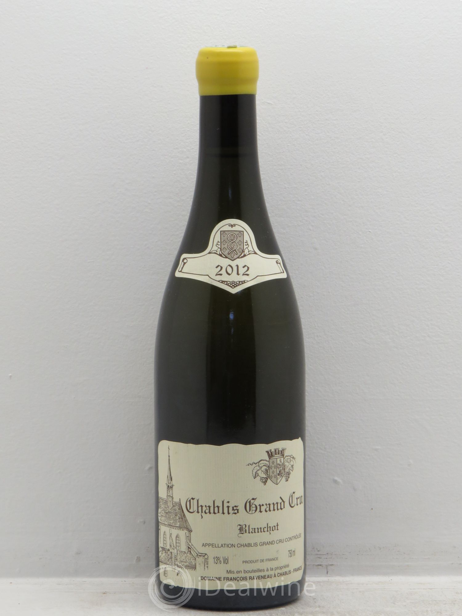 Chablis Grand Cru Blanchot Raveneau (Domaine) 2012 - Lot de 1 bouteille - 0