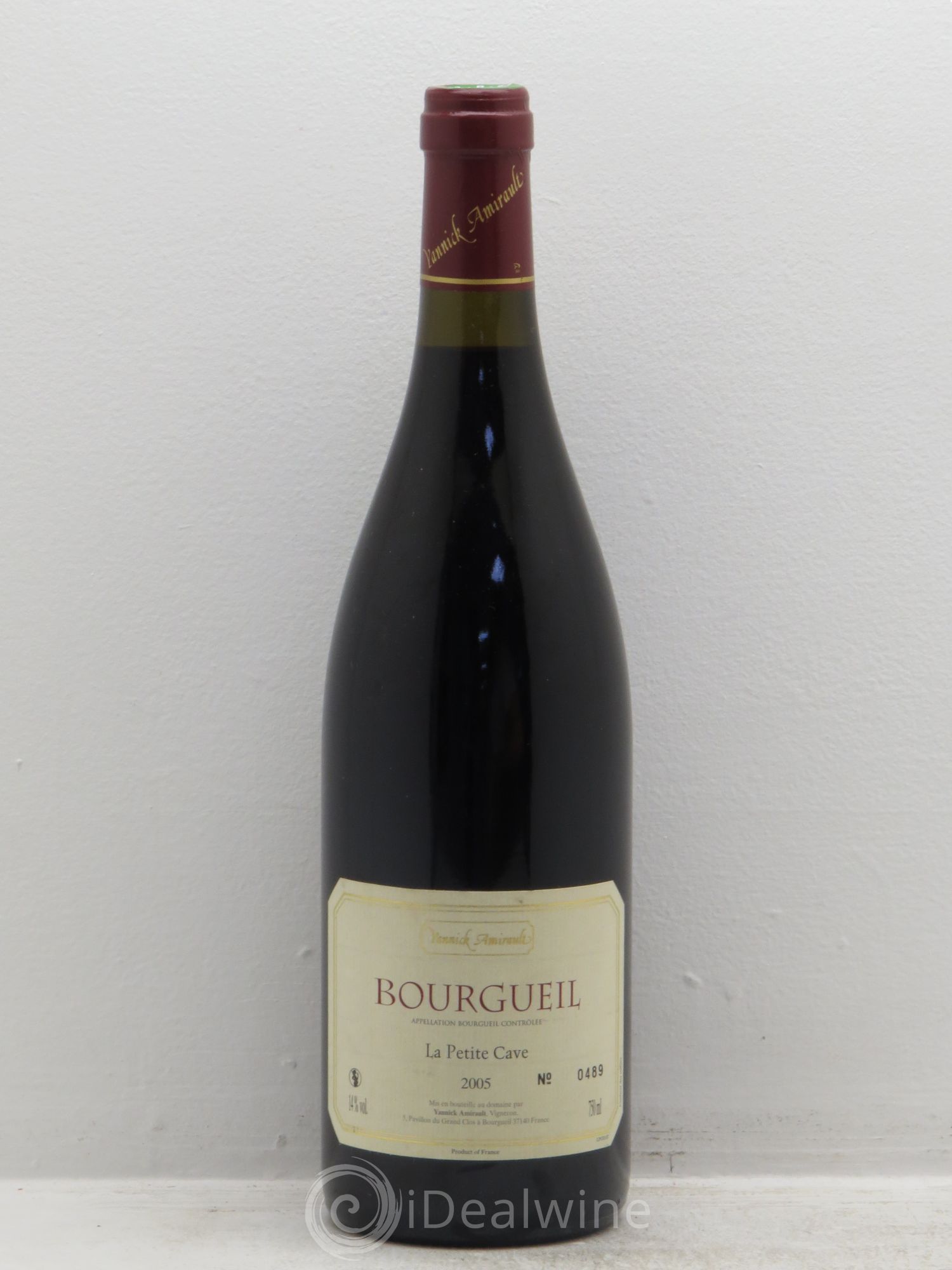 Bourgueil Petite cave Yannick Amirault (Domaine) 2005 - Lot de 1 bouteille - 0