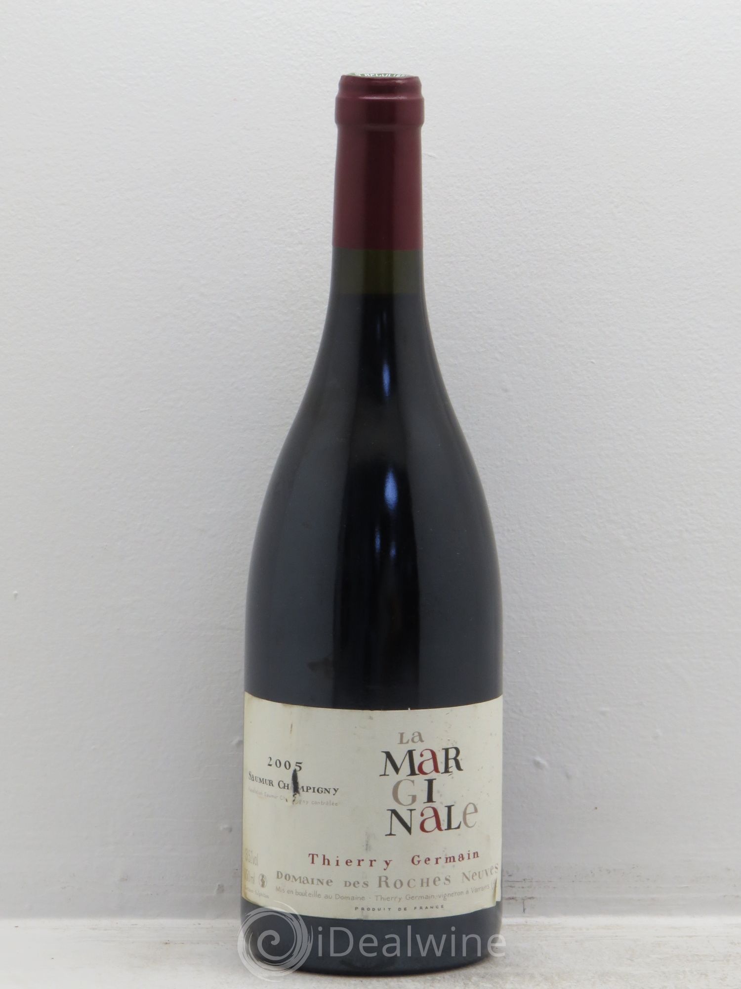 Saumur-Champigny La Marginale Thierry Germain 2005 - Posten von 1 Flasche - 0