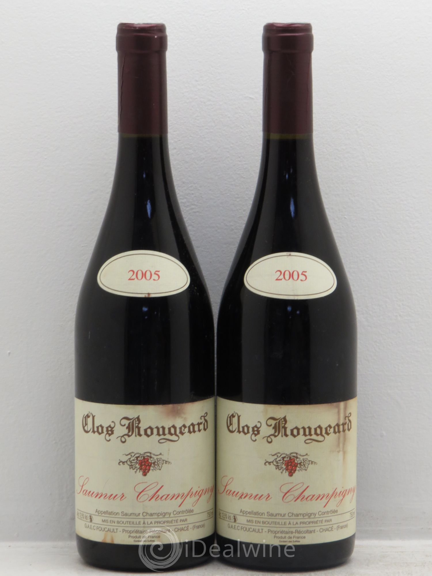 Saumur-Champigny Clos Rougeard 2005 - Lot de 2 bouteilles - 0