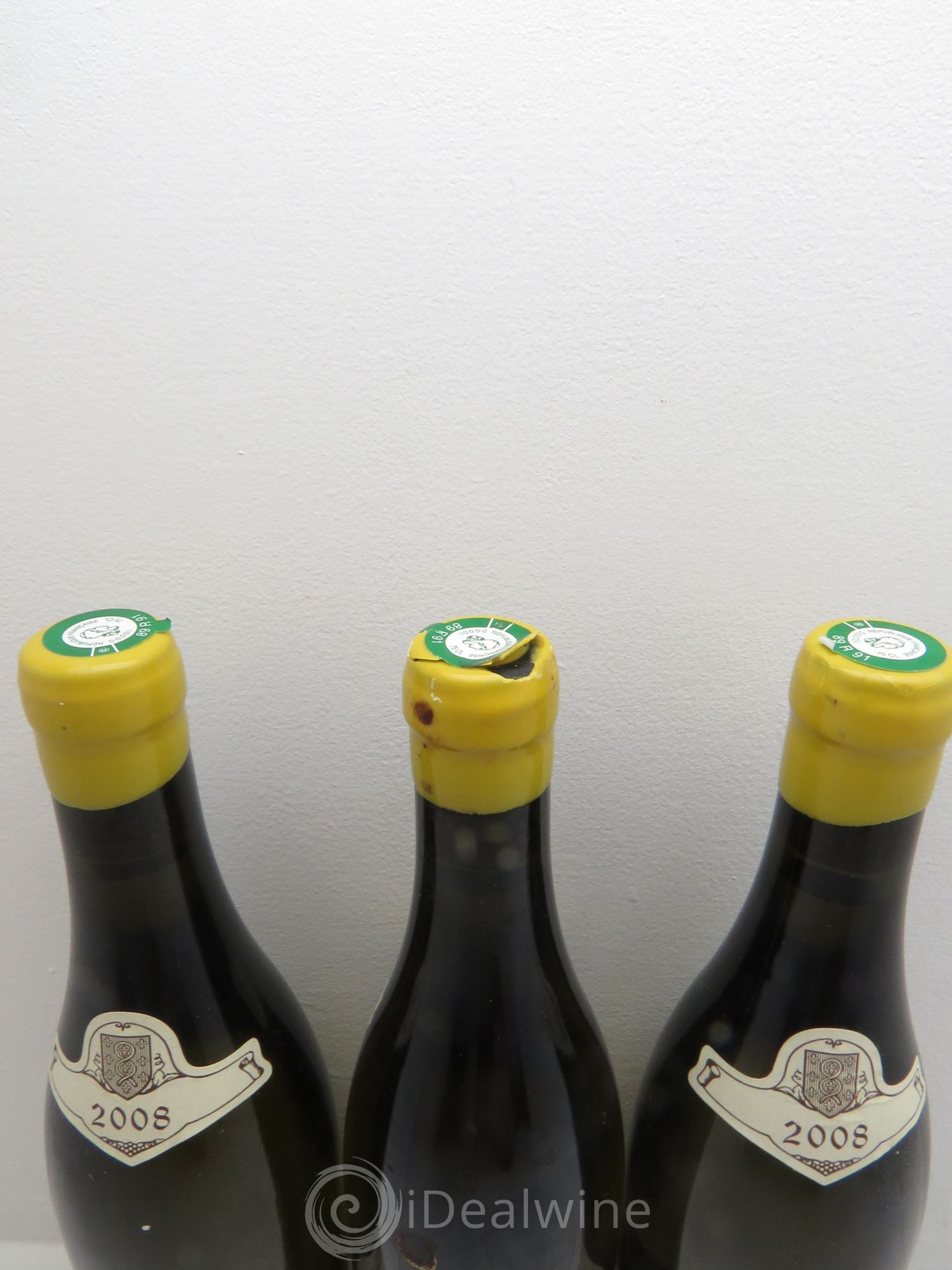 Chablis 1er Cru Montée de Tonnerre Raveneau (Domaine) 2008 - Lot de 3 bouteilles - 1