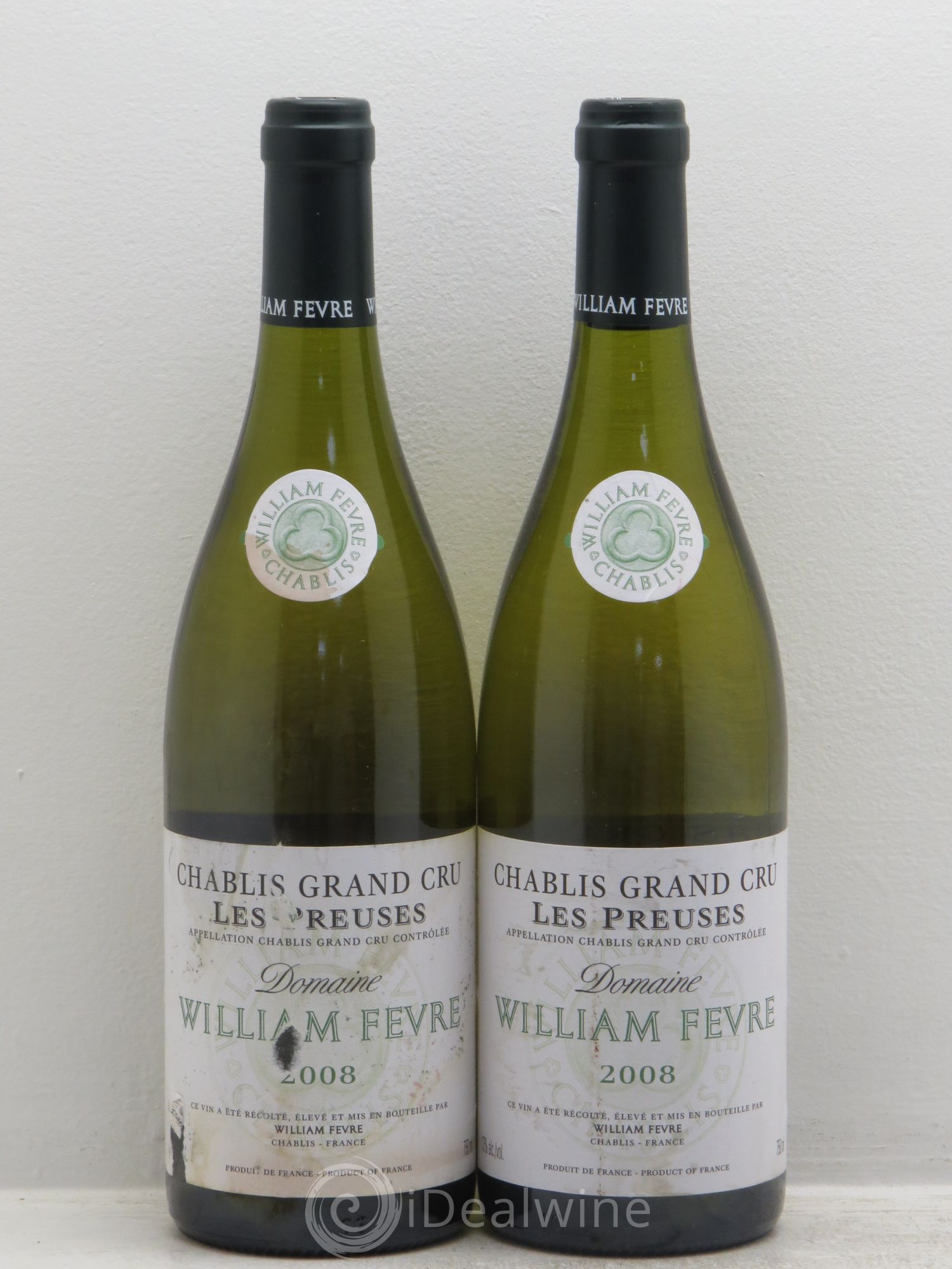 Chablis Grand Cru les Preuses William Fèvre 2008 - Lot de 2 bouteilles - 0