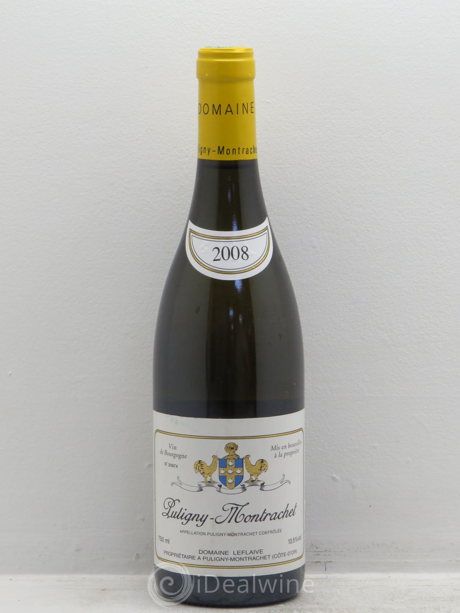 Puligny-Montrachet Leflaive (Domaine) 2008 - Lot de 1 bouteille - 0