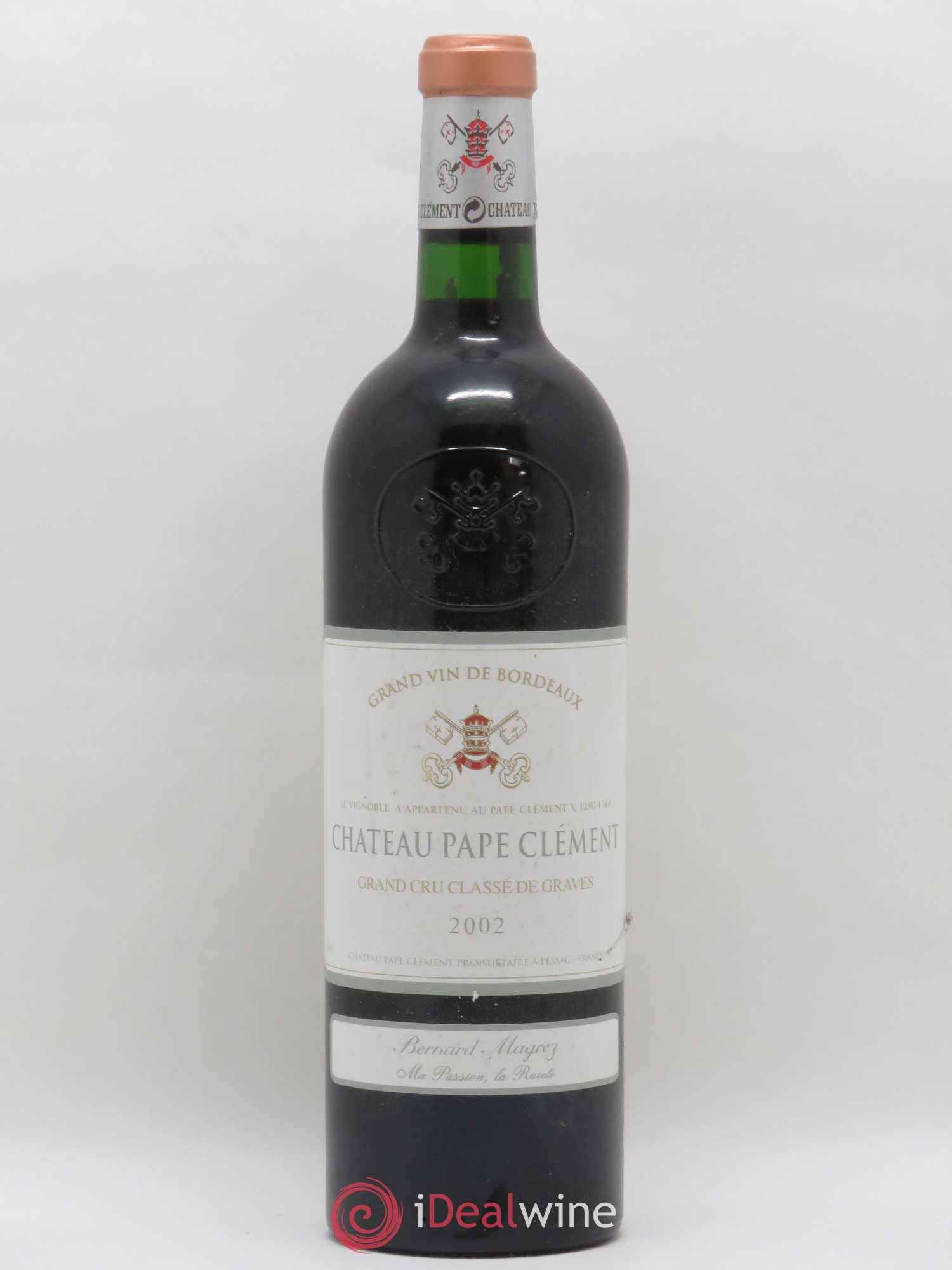 Château Pape Clément Cru Classé de Graves 2002 - Lot de 1 bouteille - 0