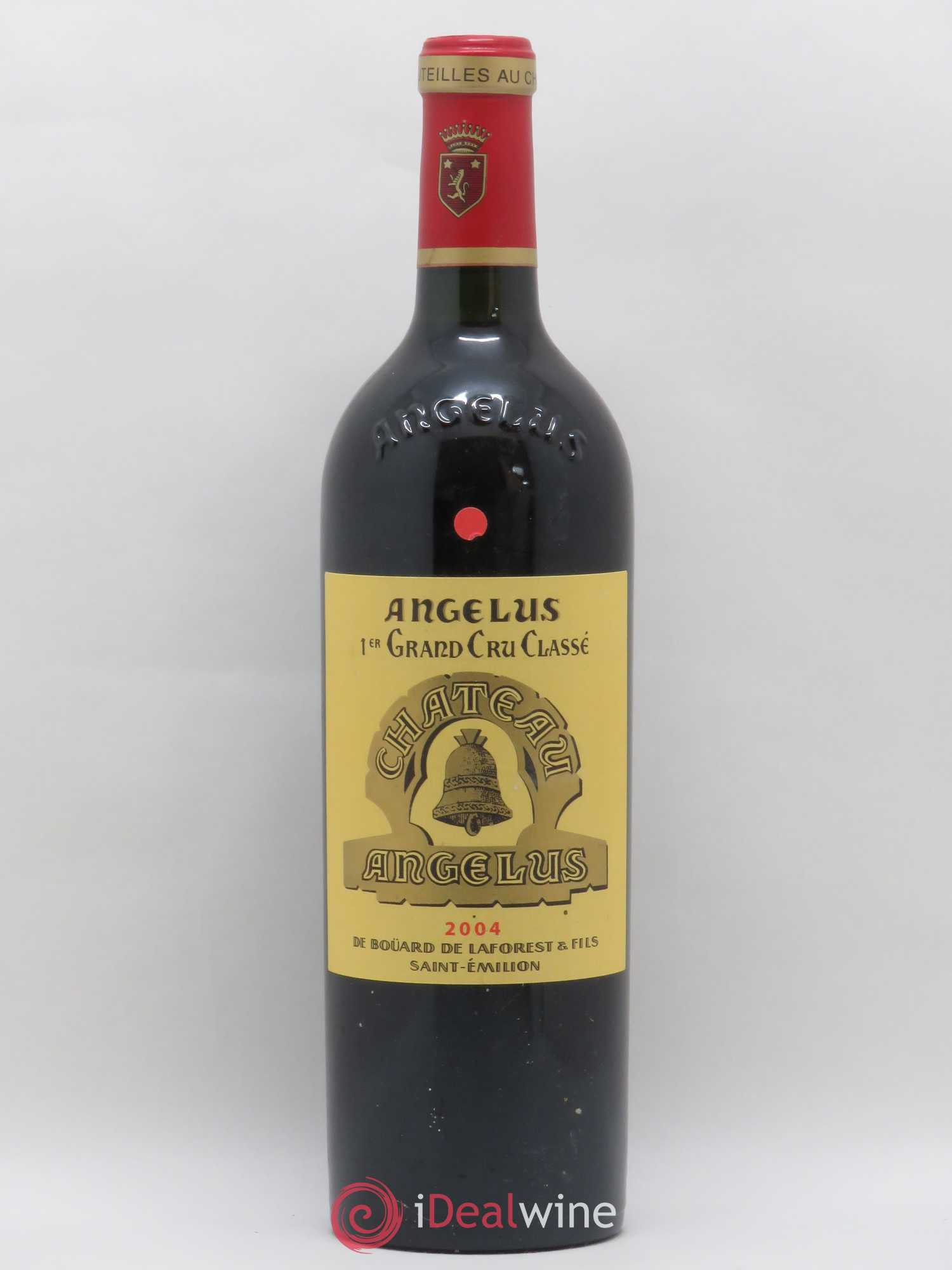Château Angélus 1er Grand Cru Classé A 2004 - Lot de 1 bouteille - 0