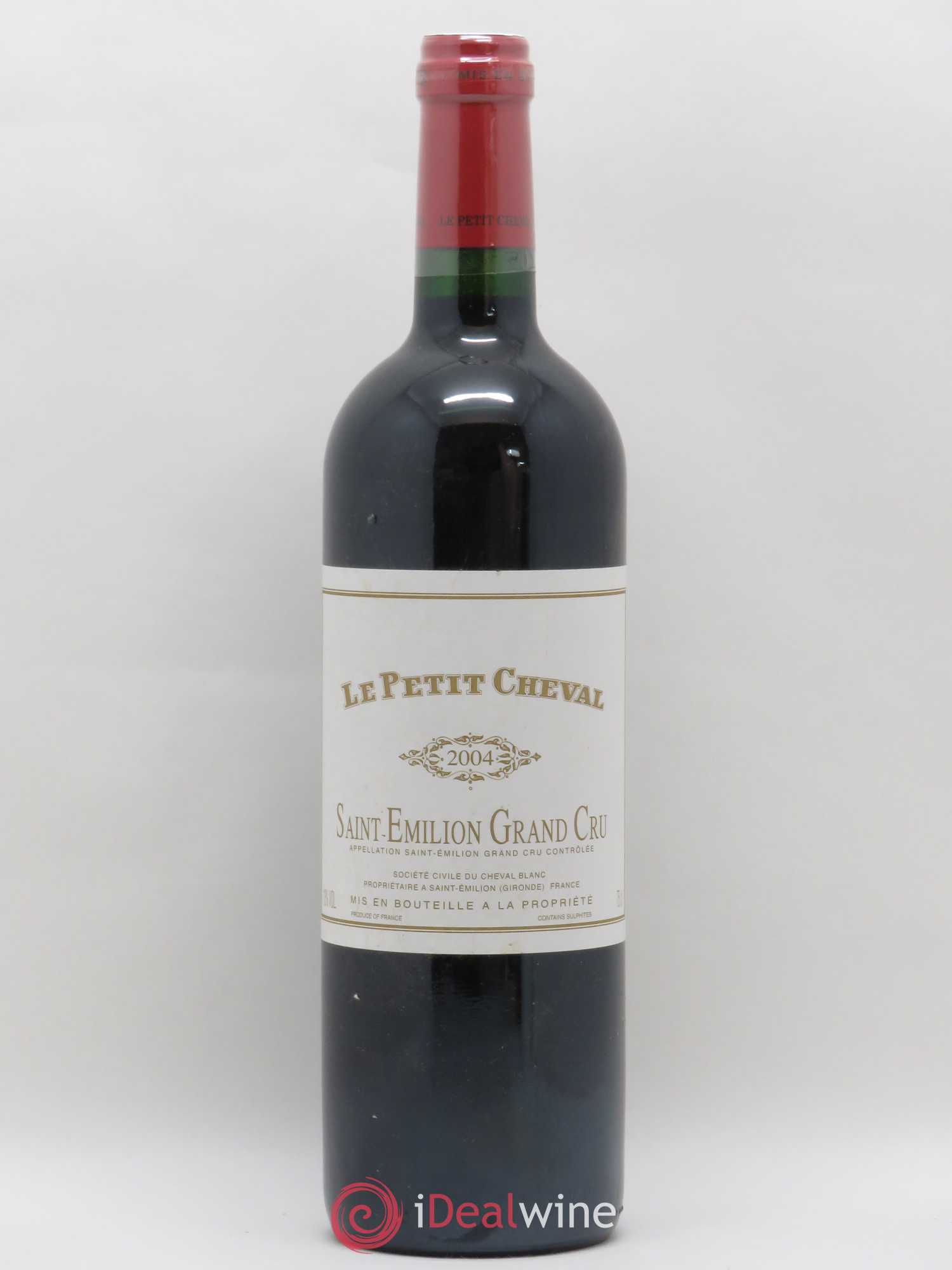 Le Petit Cheval Second Vin 2004 - Lot de 1 bouteille - 0