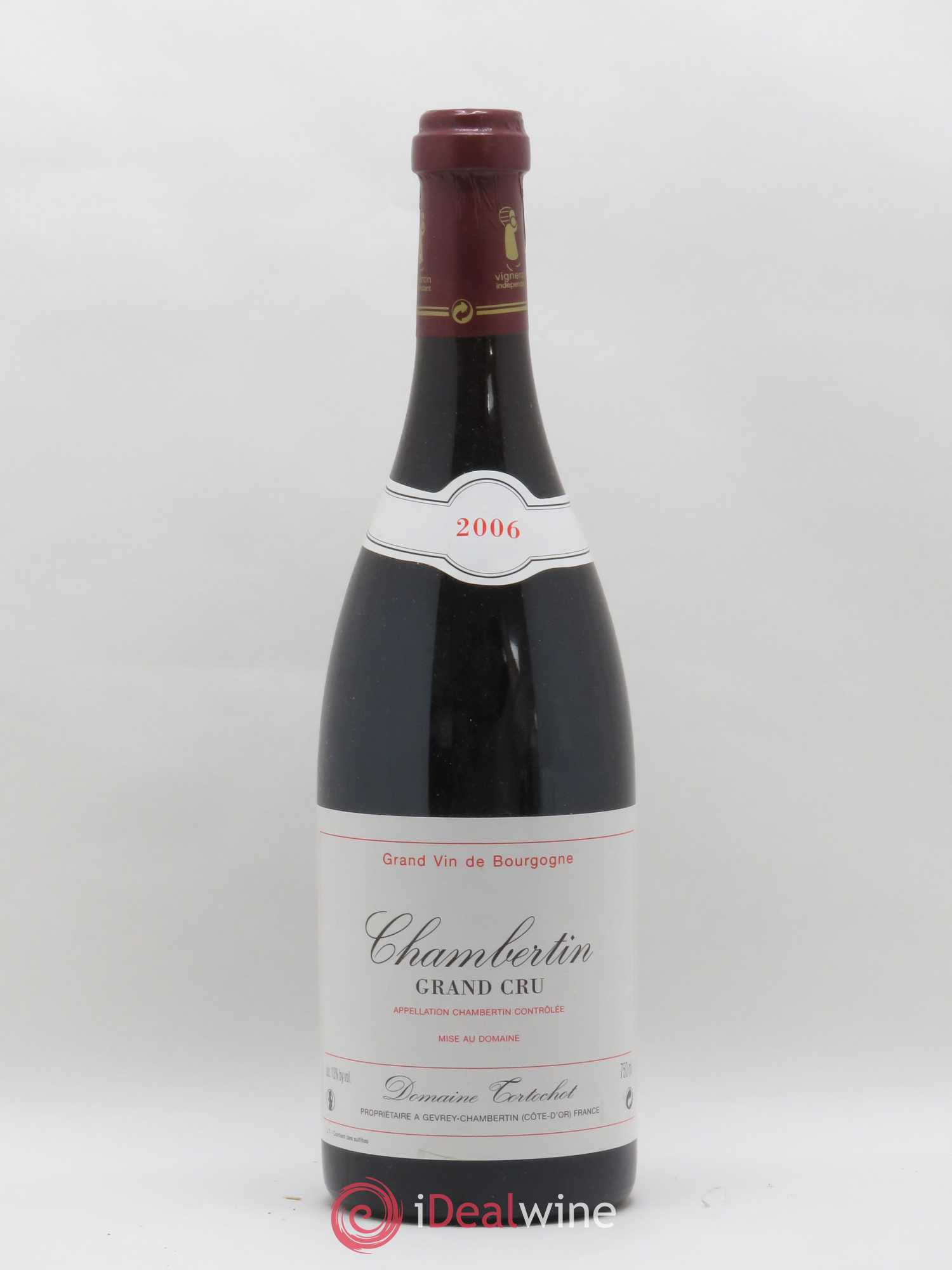 Chambertin Grand Cru Tortochot (Domaine) 2006 - Lot de 1 bouteille - 0
