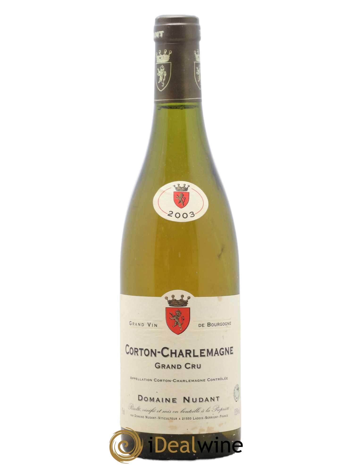 Corton-Charlemagne Grand Cru Domaine Nudant 2003 - Lot de 1 bouteille - 0