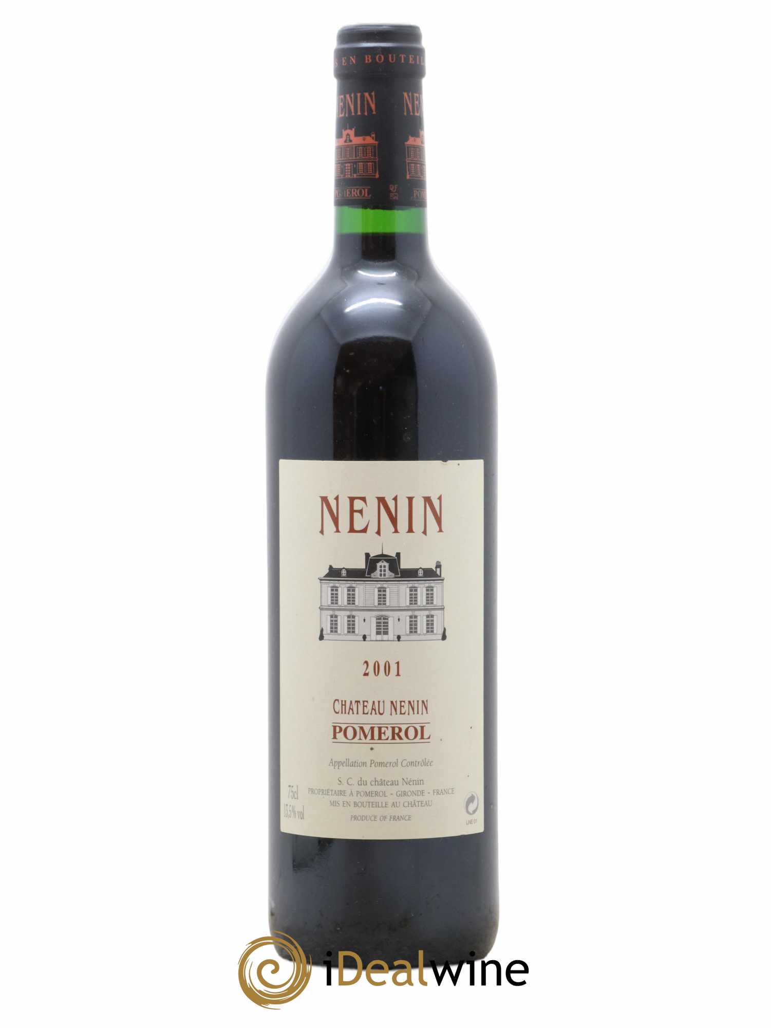 Château Nenin 2001 - Lot de 1 bouteille - 0