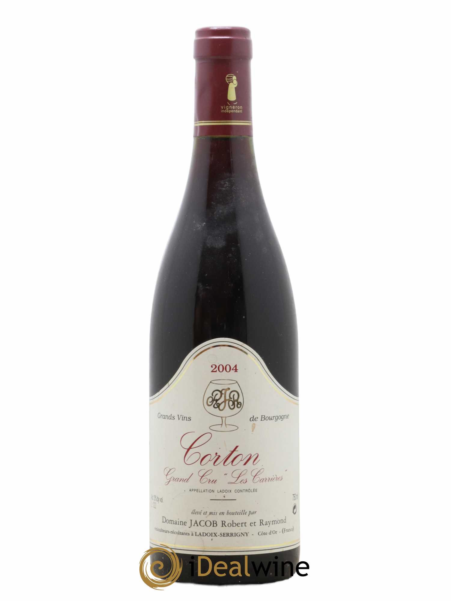 Corton Grand Cru Les Carrières Jacob (Domaine) 2004 - Lot of 1 bottle - 0