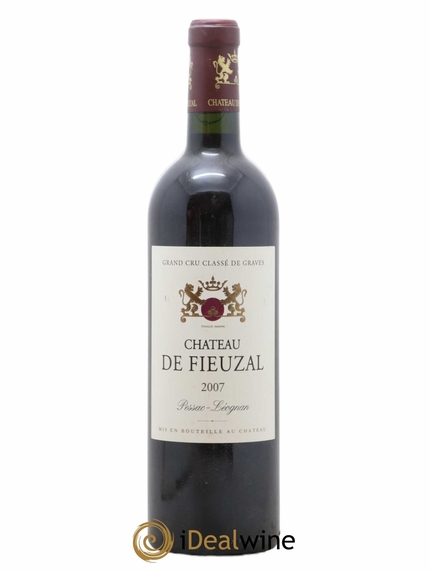 Château de Fieuzal Cru Classé de Graves 2007 - Lot de 1 bouteille - 0