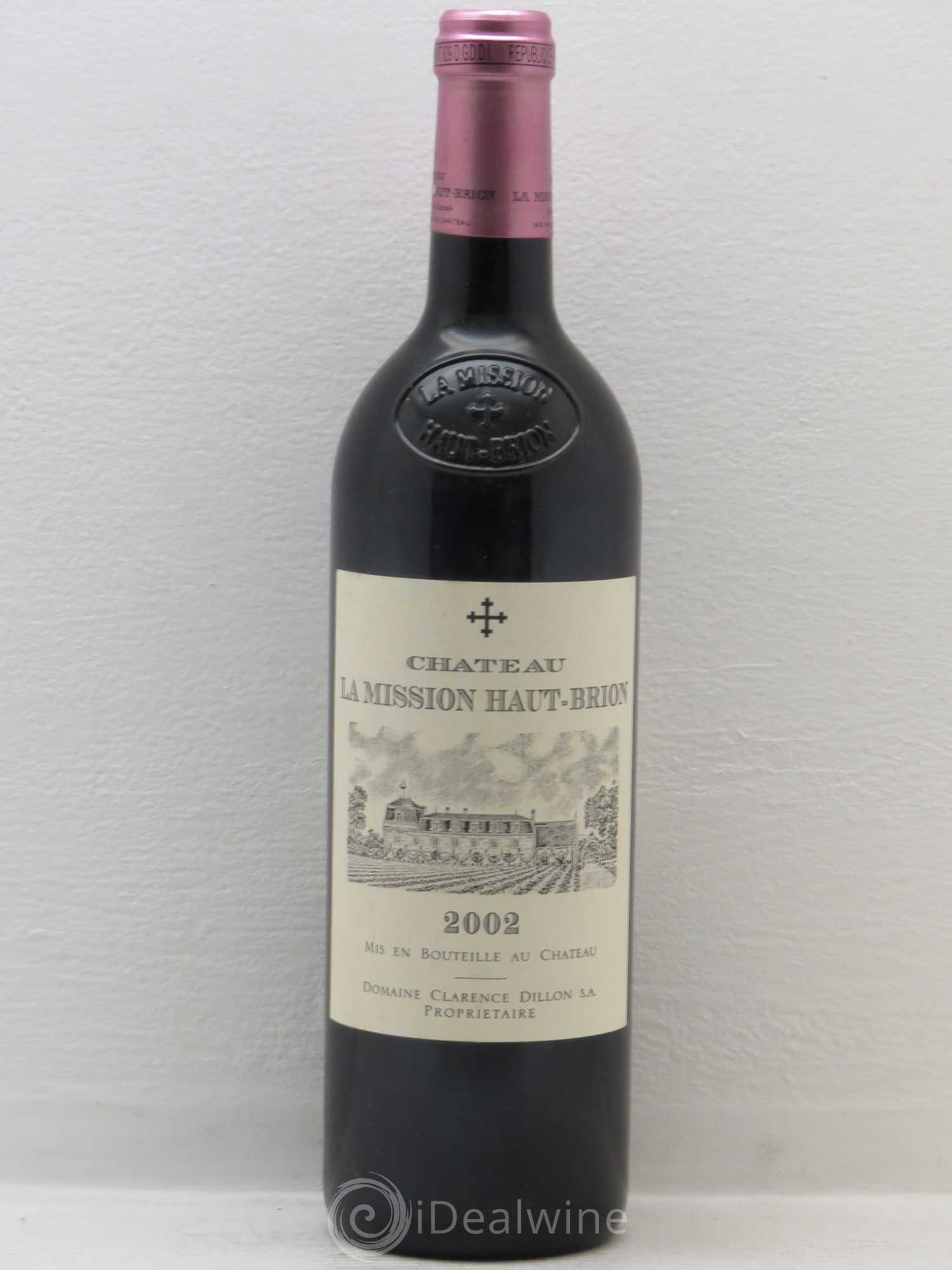 Château la Mission Haut-Brion Cru Classé de Graves 2002 - Lot de 1 bouteille - 0