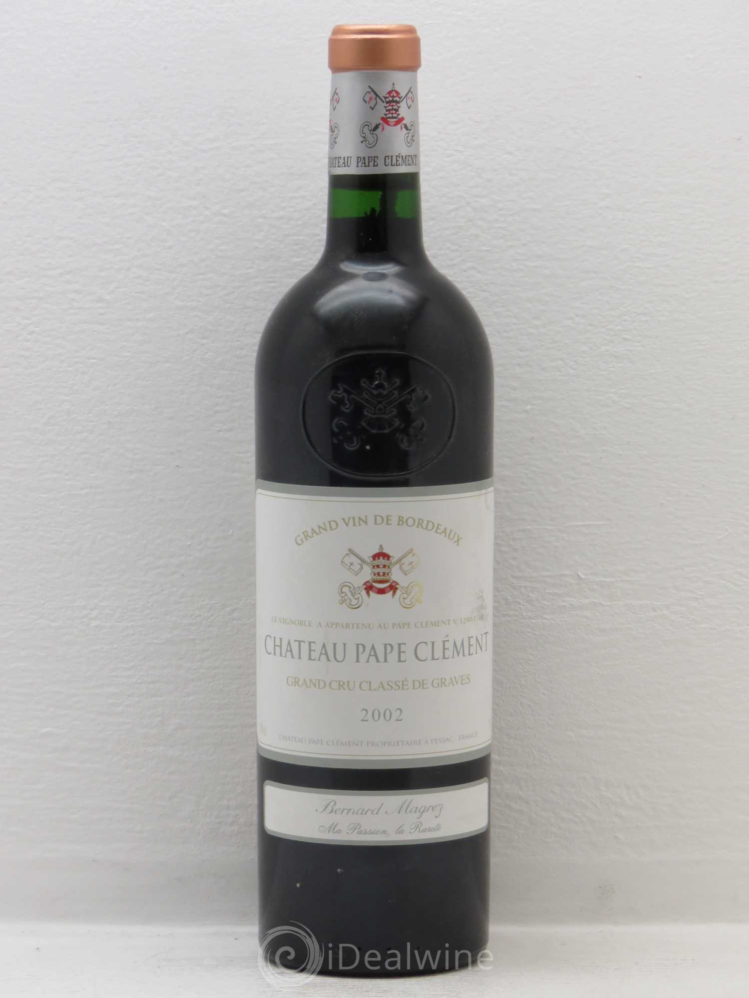 Château Pape Clément Cru Classé de Graves 2002 - Lot de 1 bouteille - 0