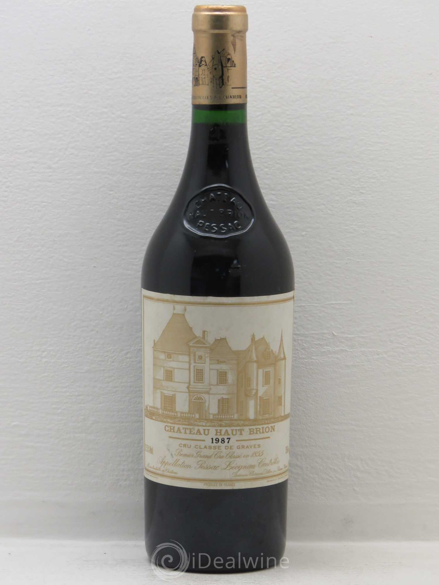 Château Haut Brion 1er Grand Cru Classé 1987 - Lot de 1 bouteille - 0