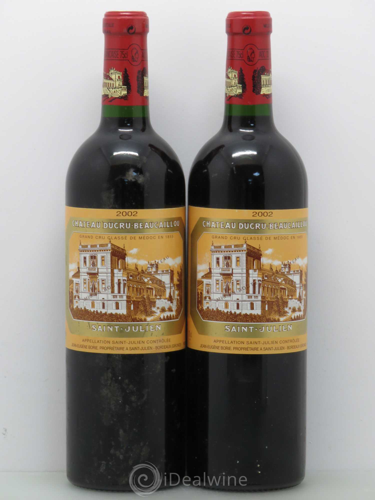 Château Ducru Beaucaillou 2ème Grand Cru Classé 2002 - Lot de 2 bouteilles - 0