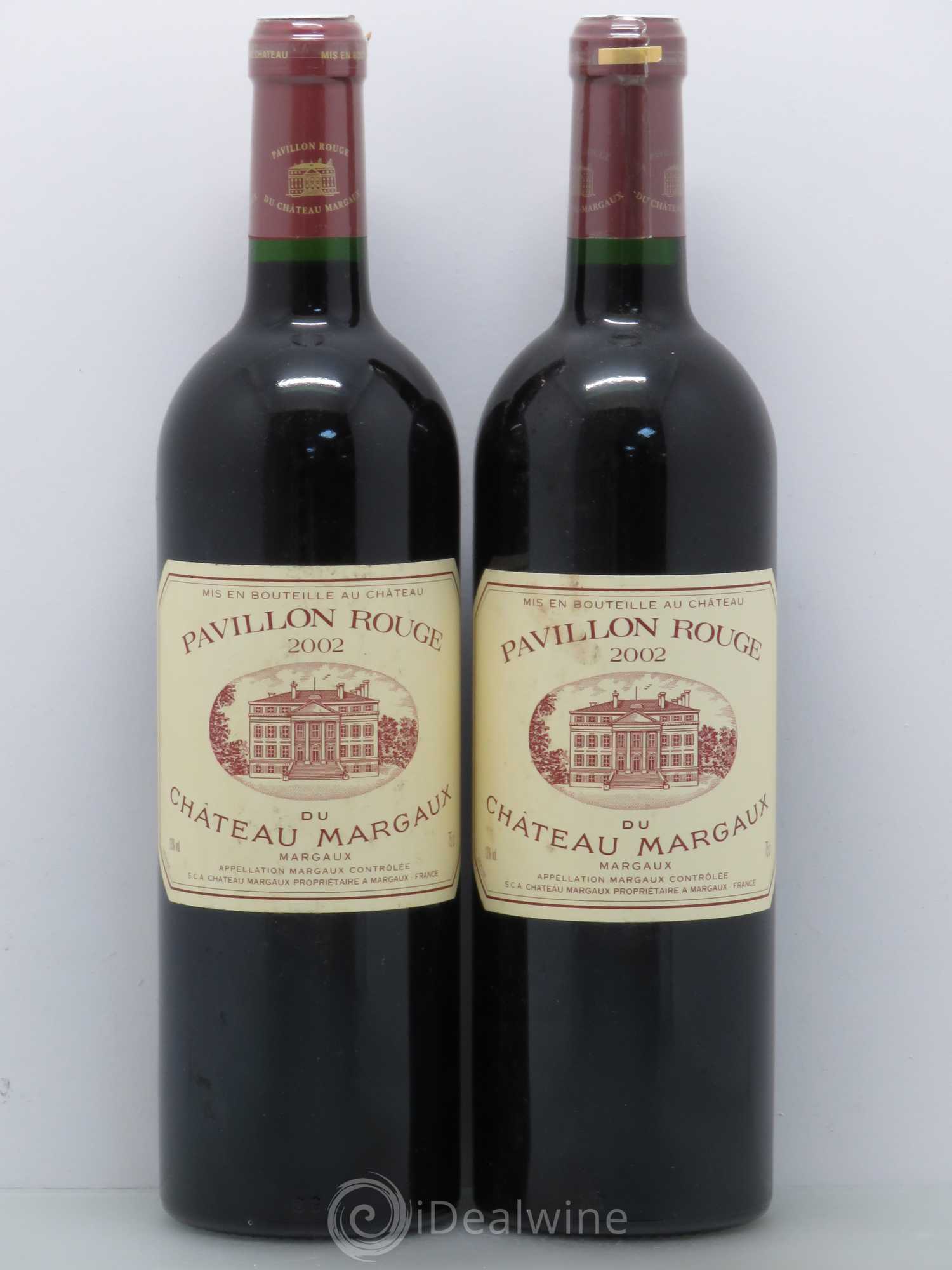 Pavillon Rouge du Château Margaux Second Vin 2002 - Lot de 2 bouteilles - 0