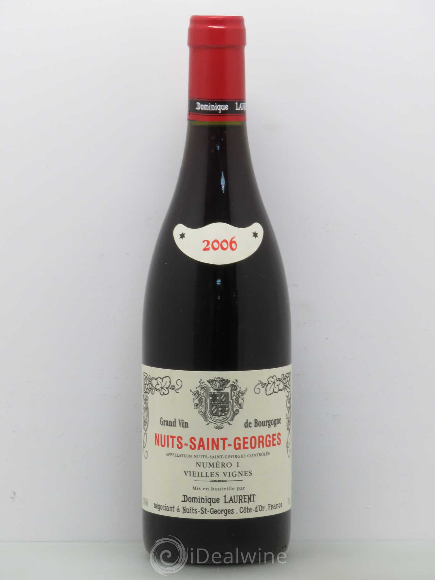 Nuits-Saint-Georges Dominique Laurent Numéro 1 Vieilles Vignes 2006 - Posten von 1 Flasche - 0