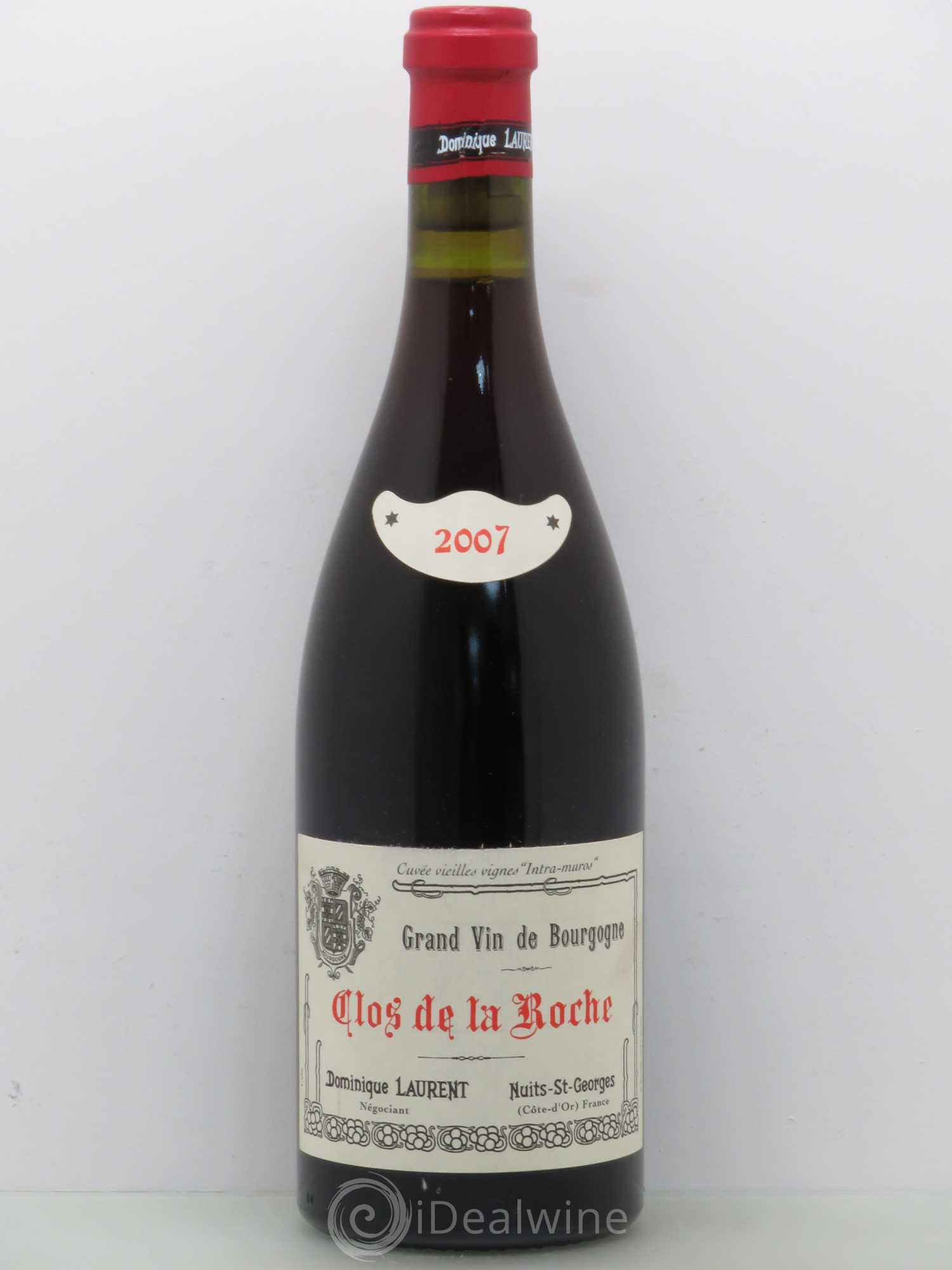 Clos de la Roche Grand Cru 2007 - Lot de 1 bouteille - 0